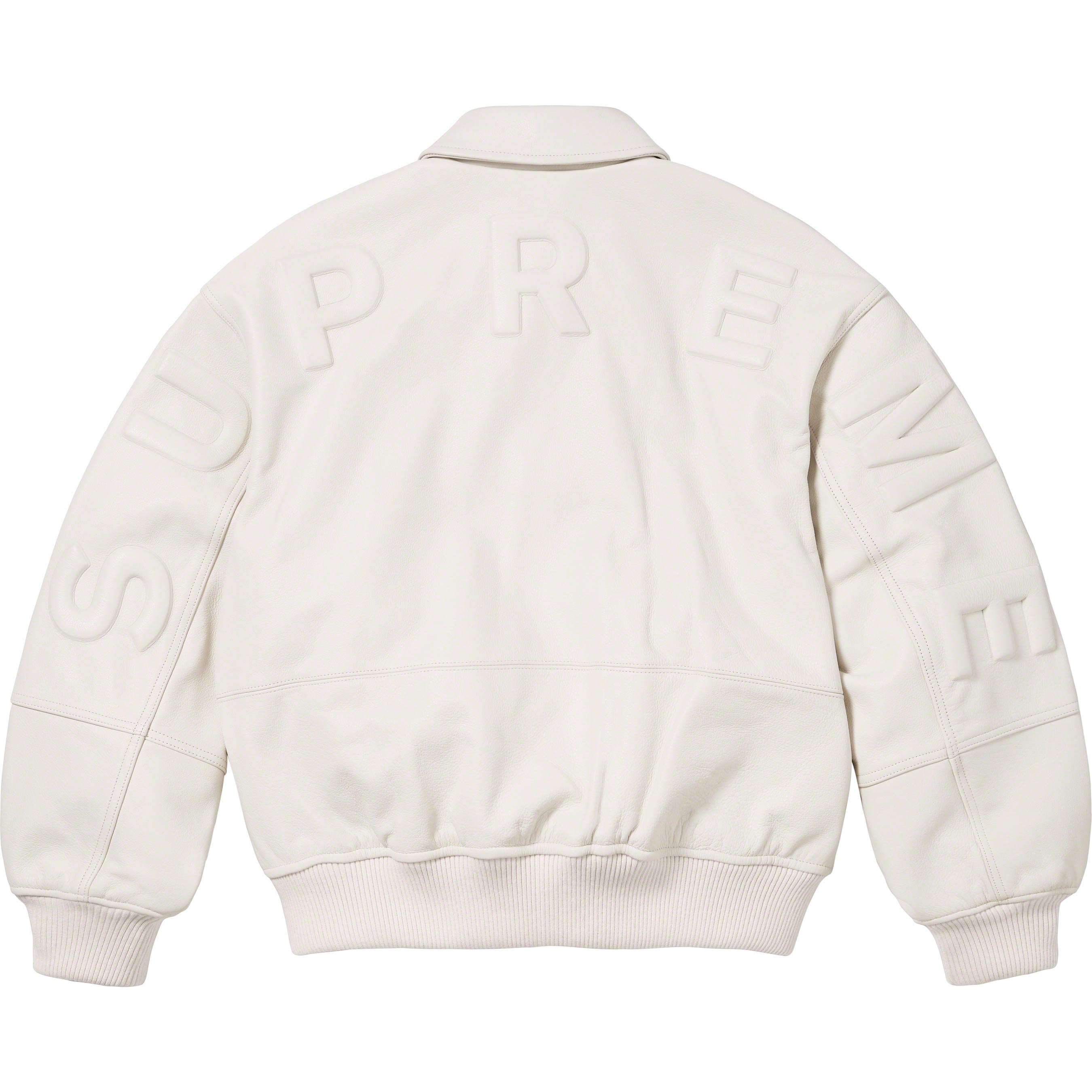 GORE-TEX Infinium WINDSTOPPER® Leather Varsity Jacket