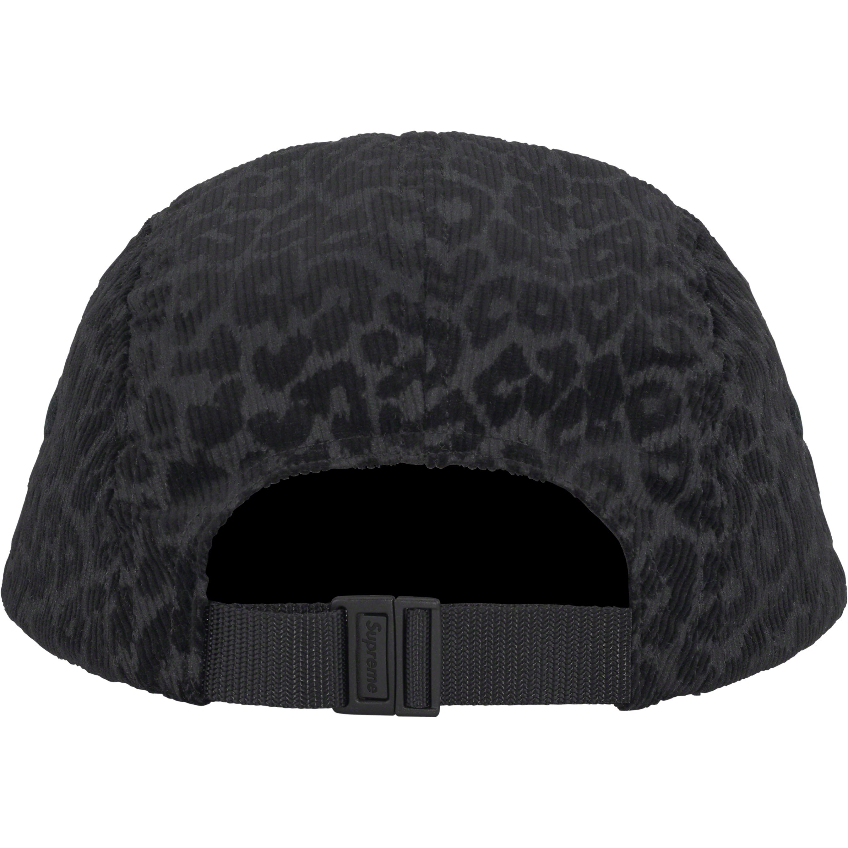 Leopard Corduroy Camp Cap