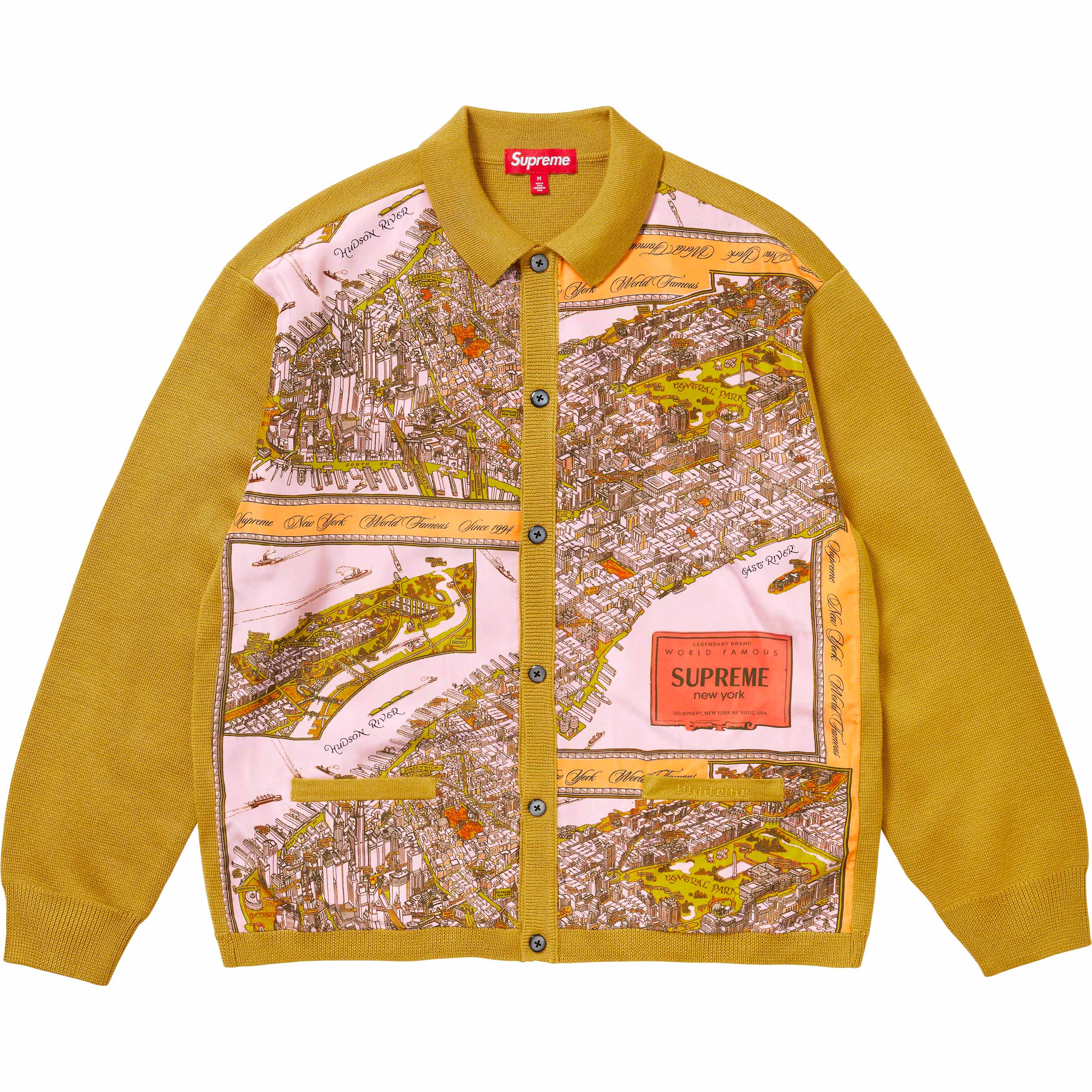 Silk Map Cardigan