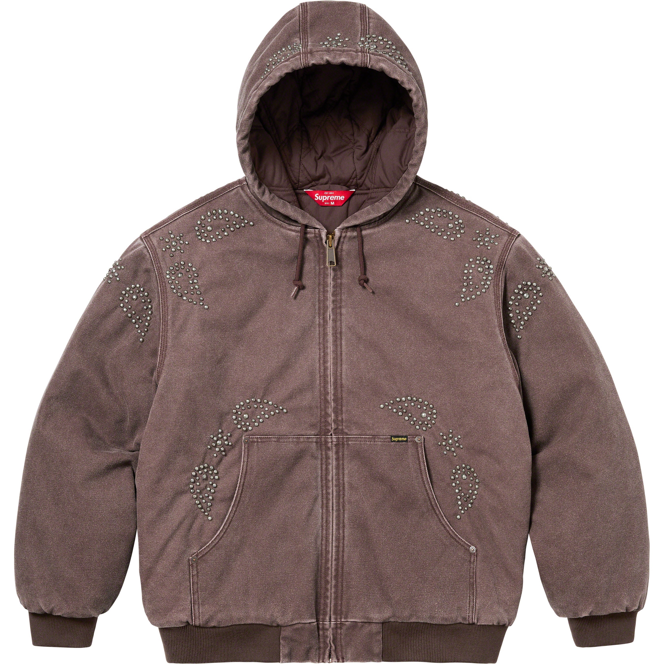 Paisley Studded Work Jacket