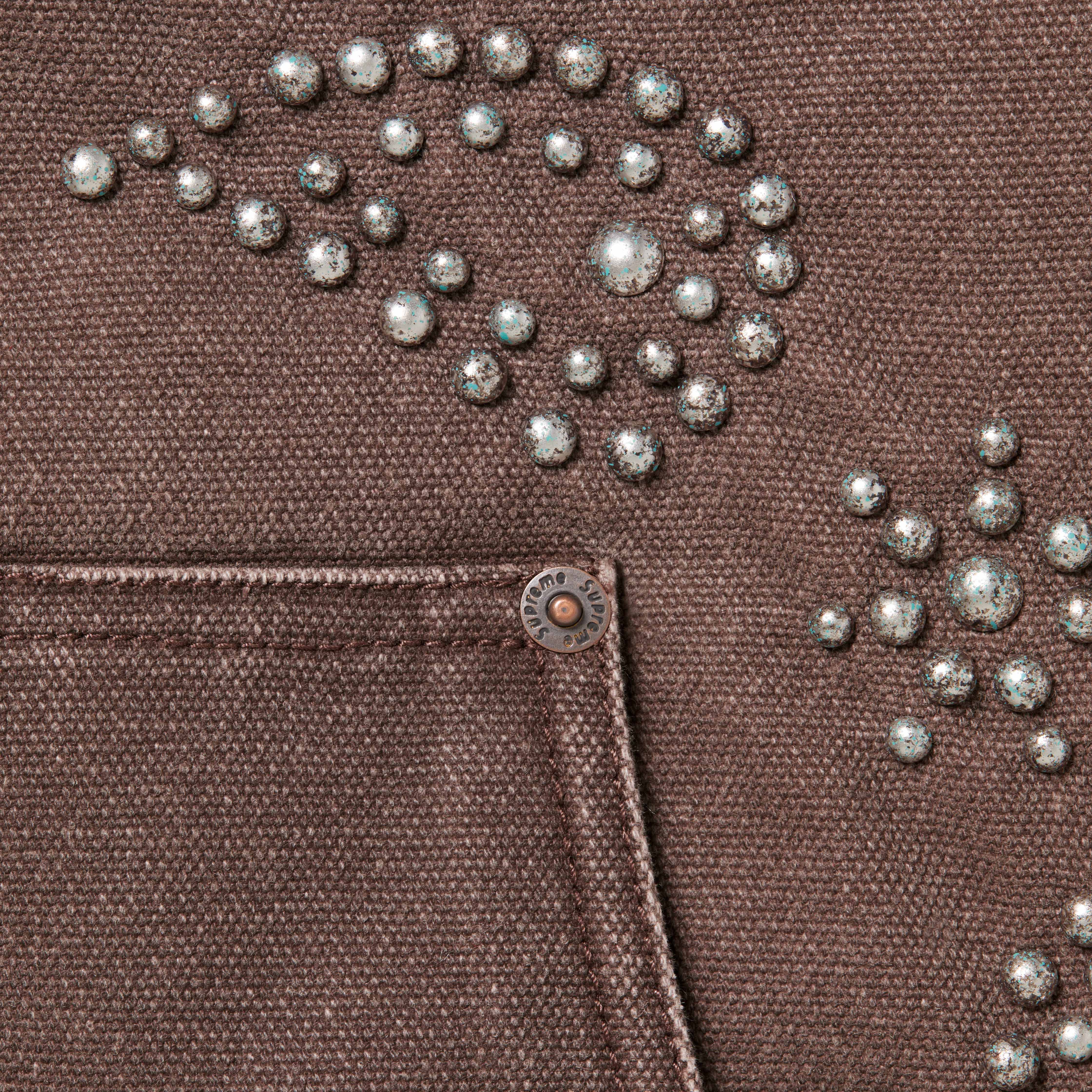 Paisley Studded Work Jacket