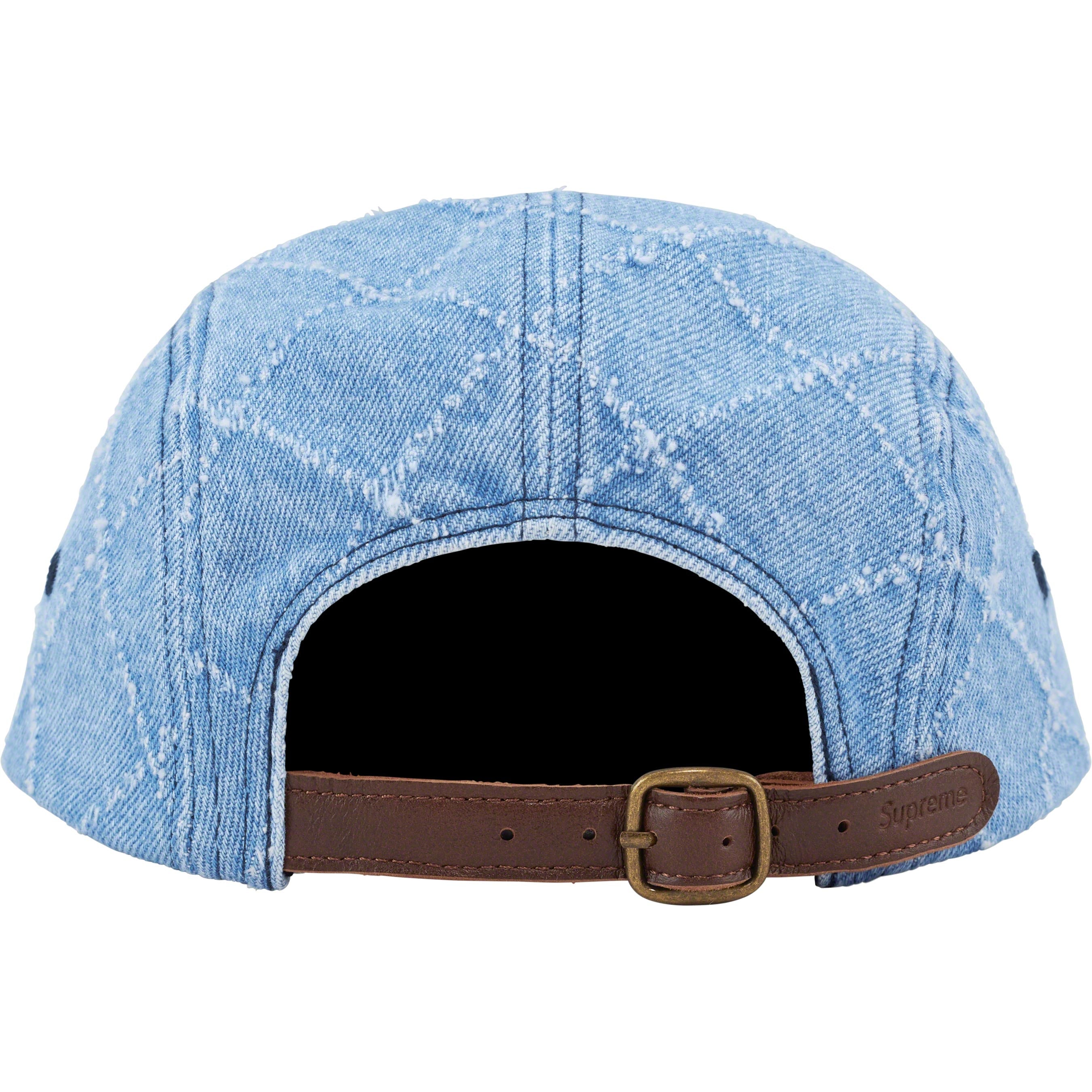 Punched Denim Camp Cap