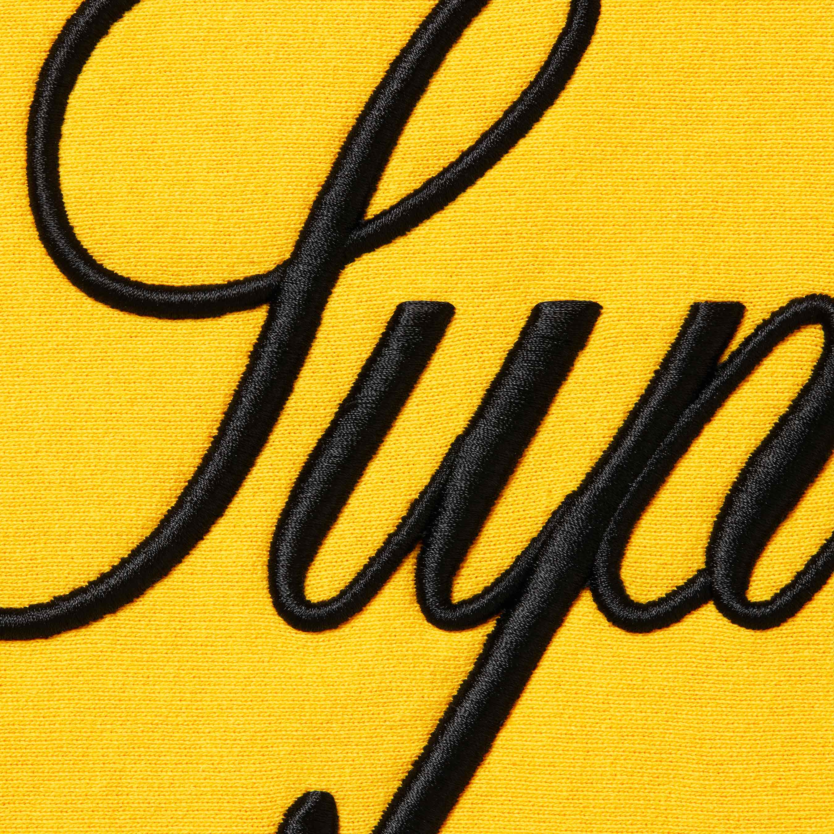 Raised Script Hooded Sweatshirt
