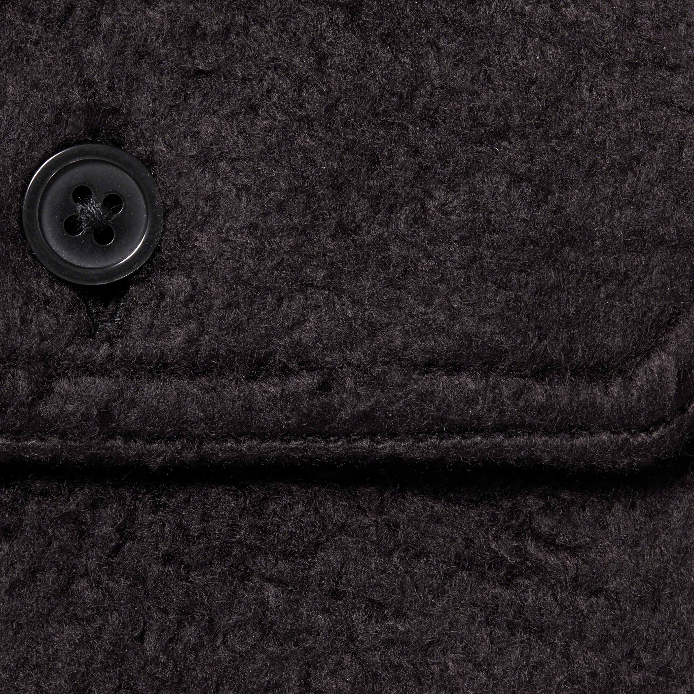 Fleece Zip Up Hooded Shirt