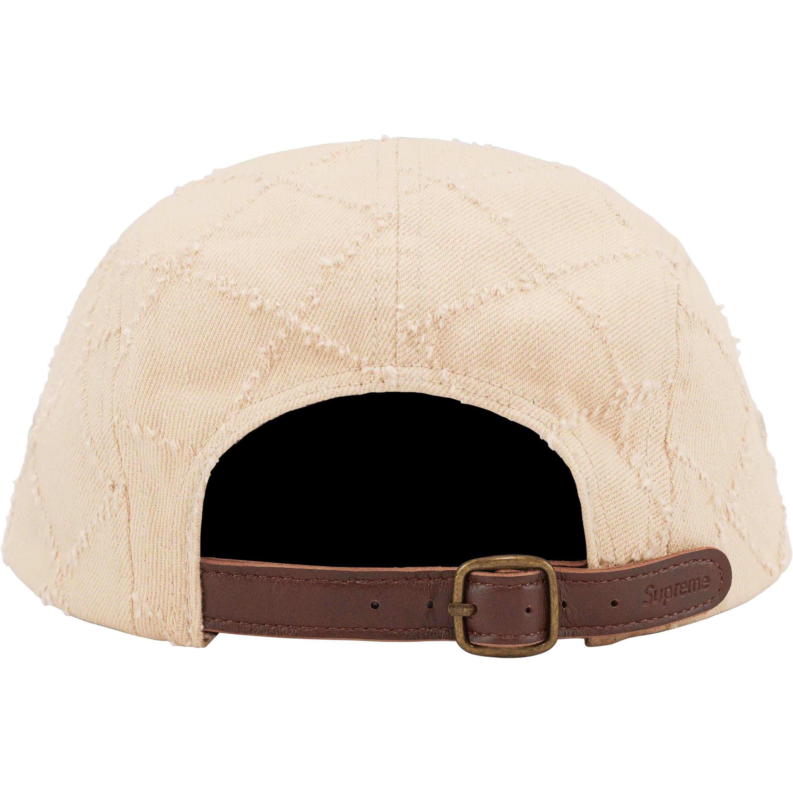 Punched Denim Camp Cap