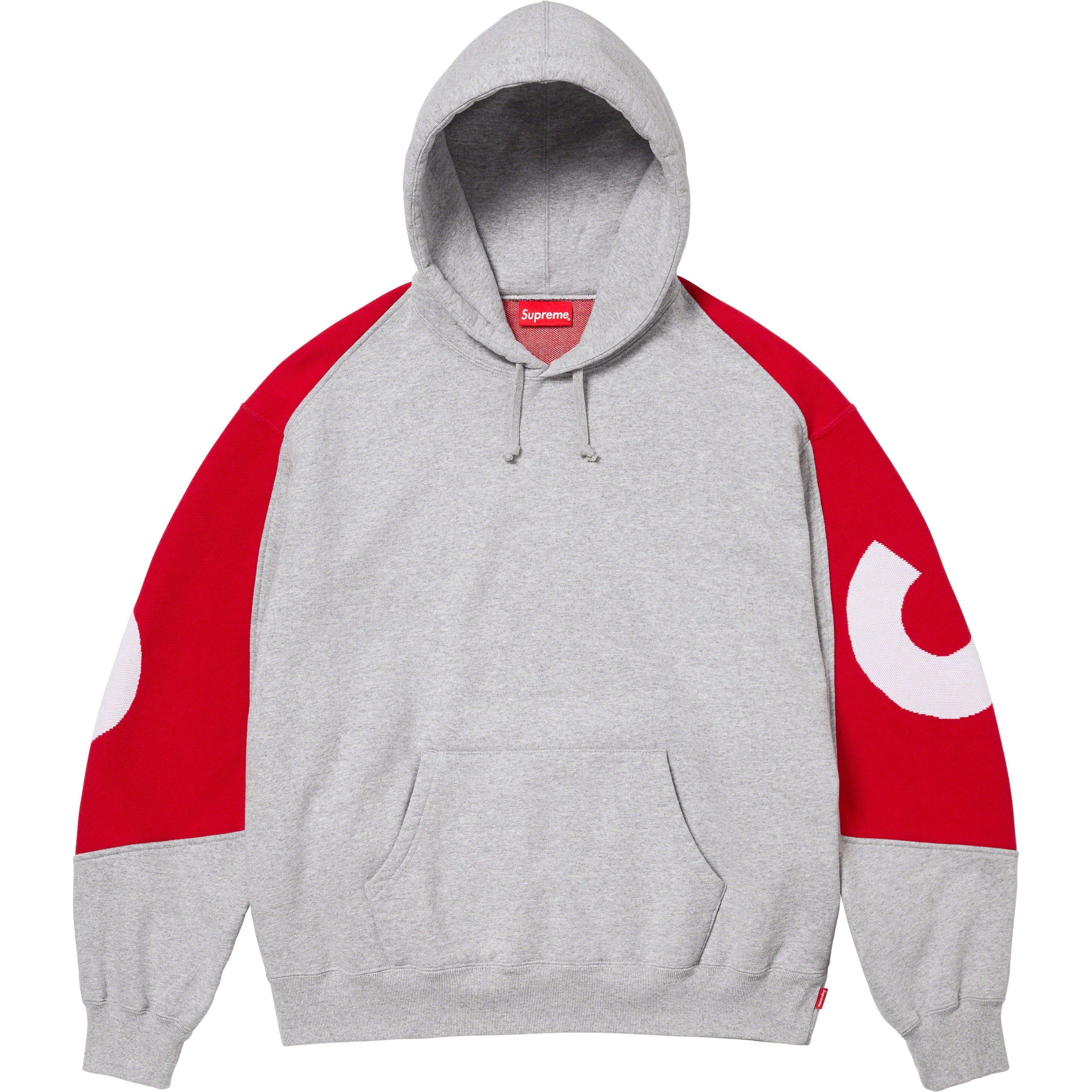 Big Logo Jacquard Hooded Sweatshirt