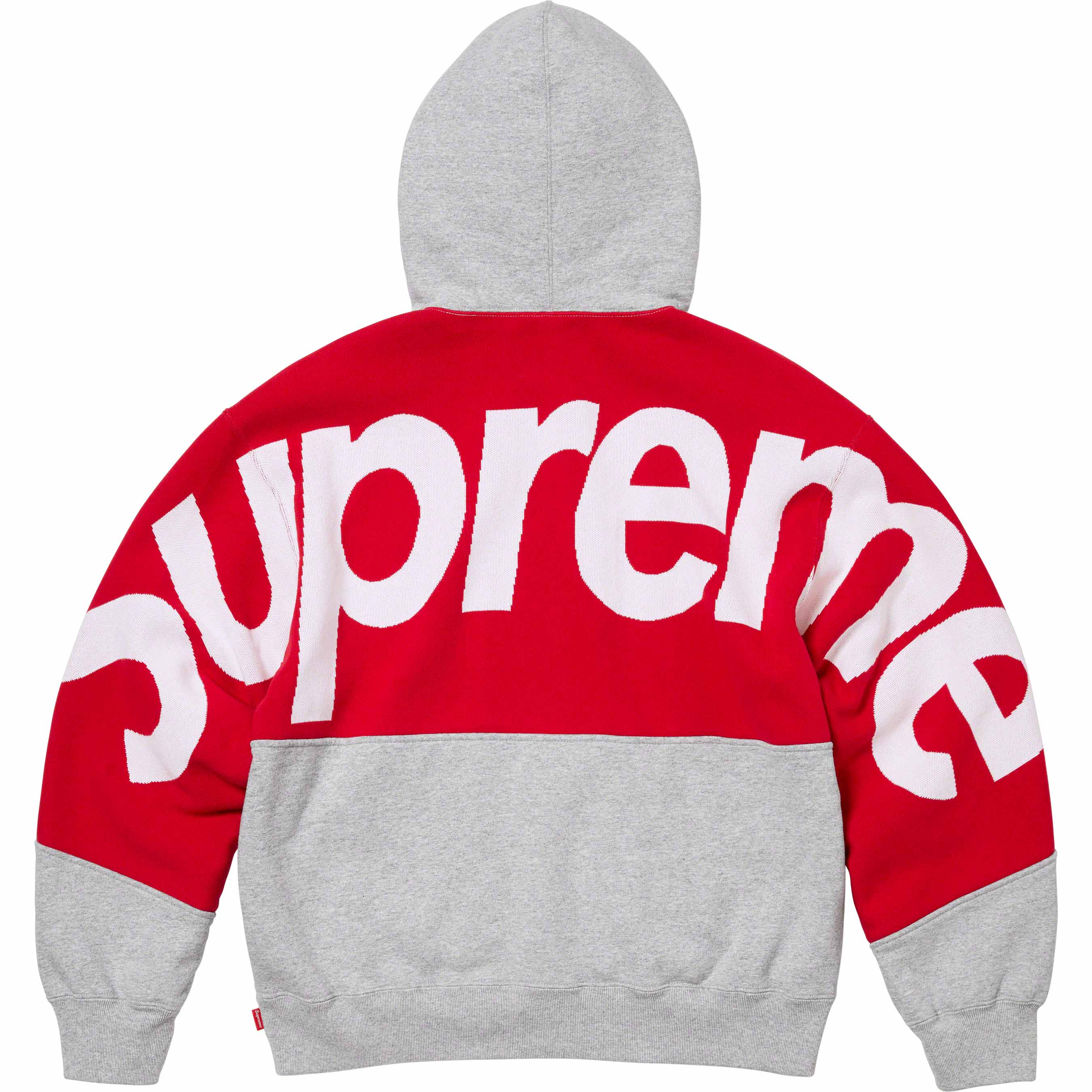 Big Logo Jacquard Hooded Sweatshirt