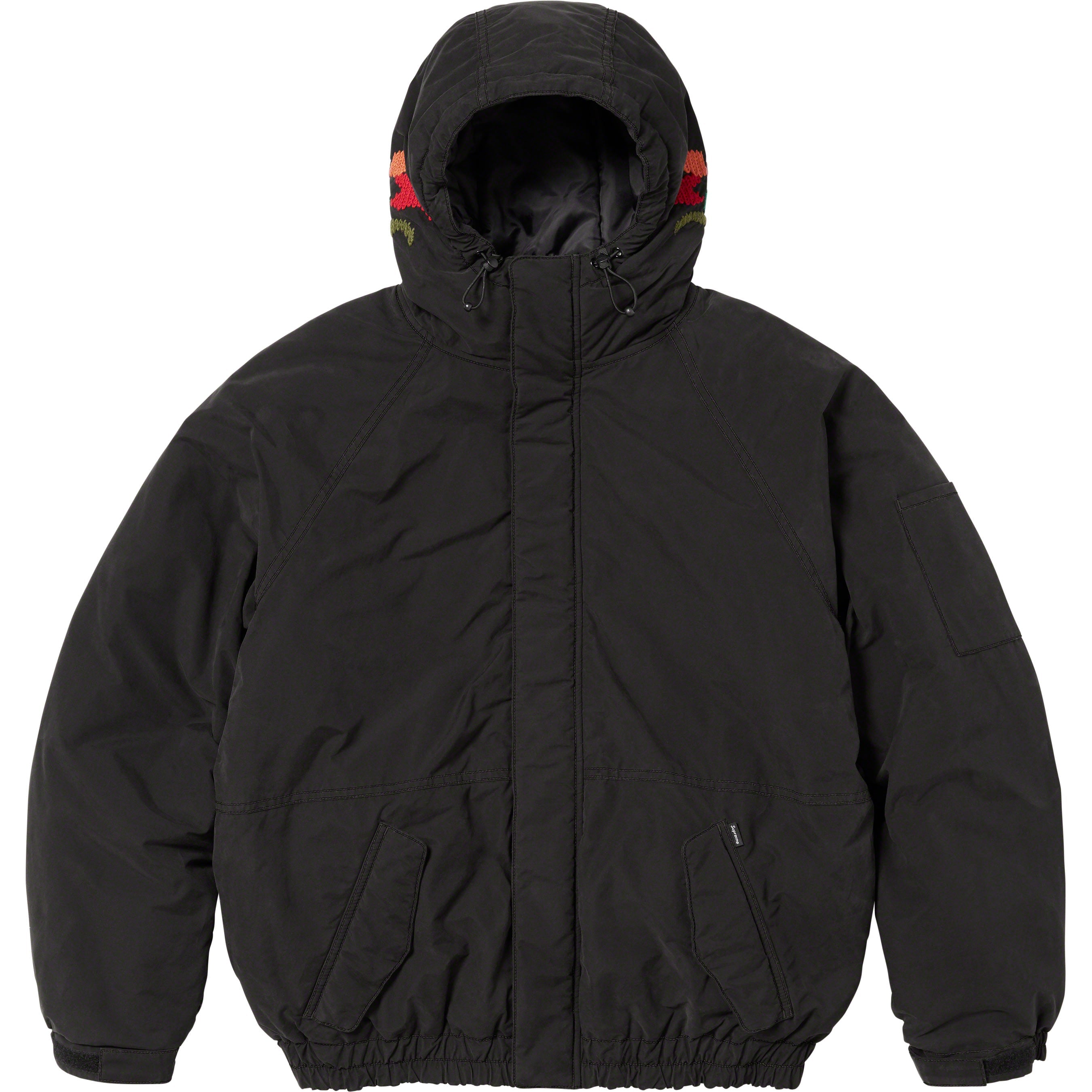 Needlepoint Hooded Jacket
