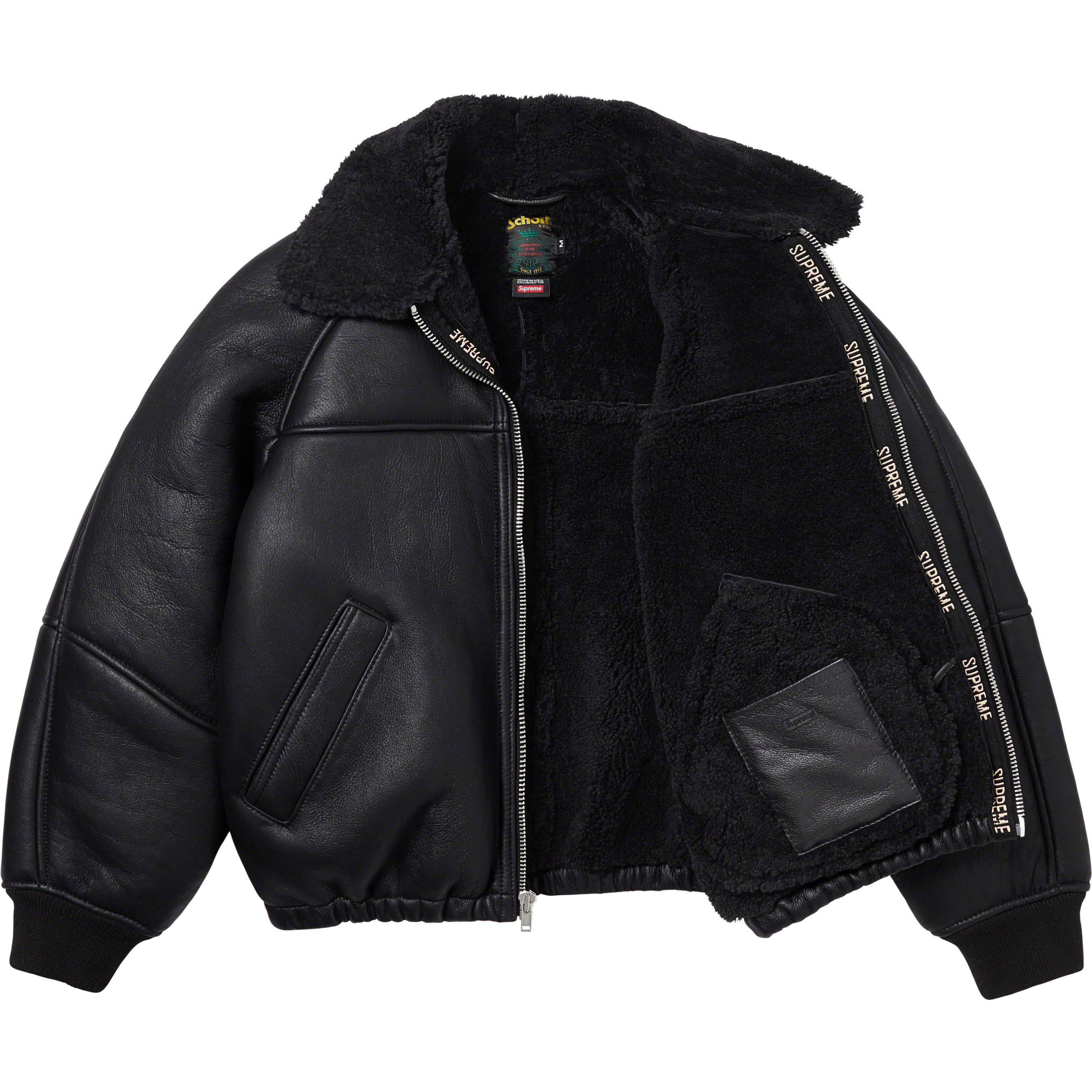 Supreme®/Schott® Shearling Bomber Jacket