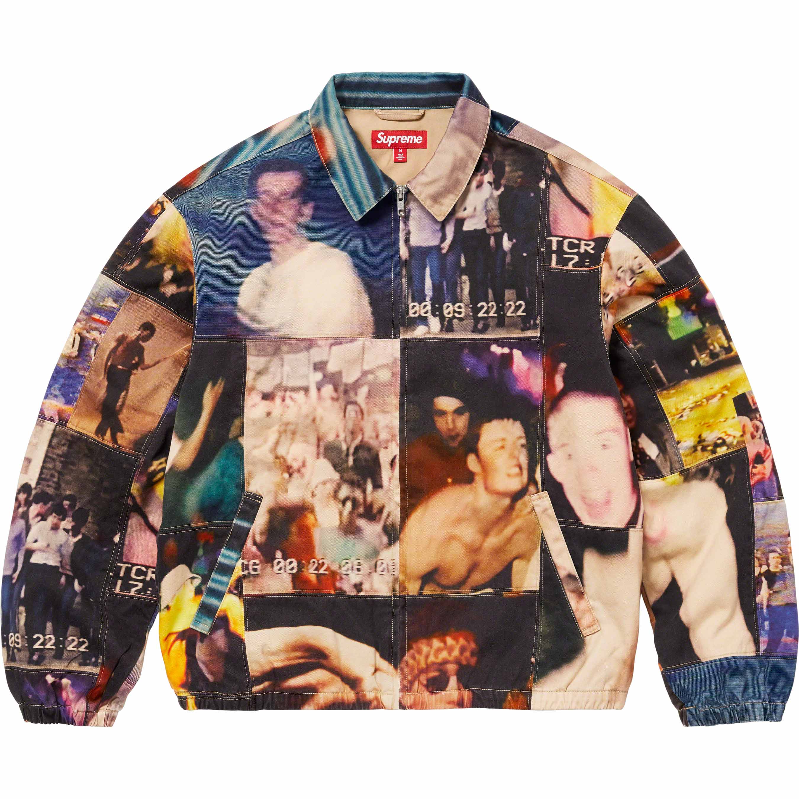 Hardcore Patchwork Harrington Jacket