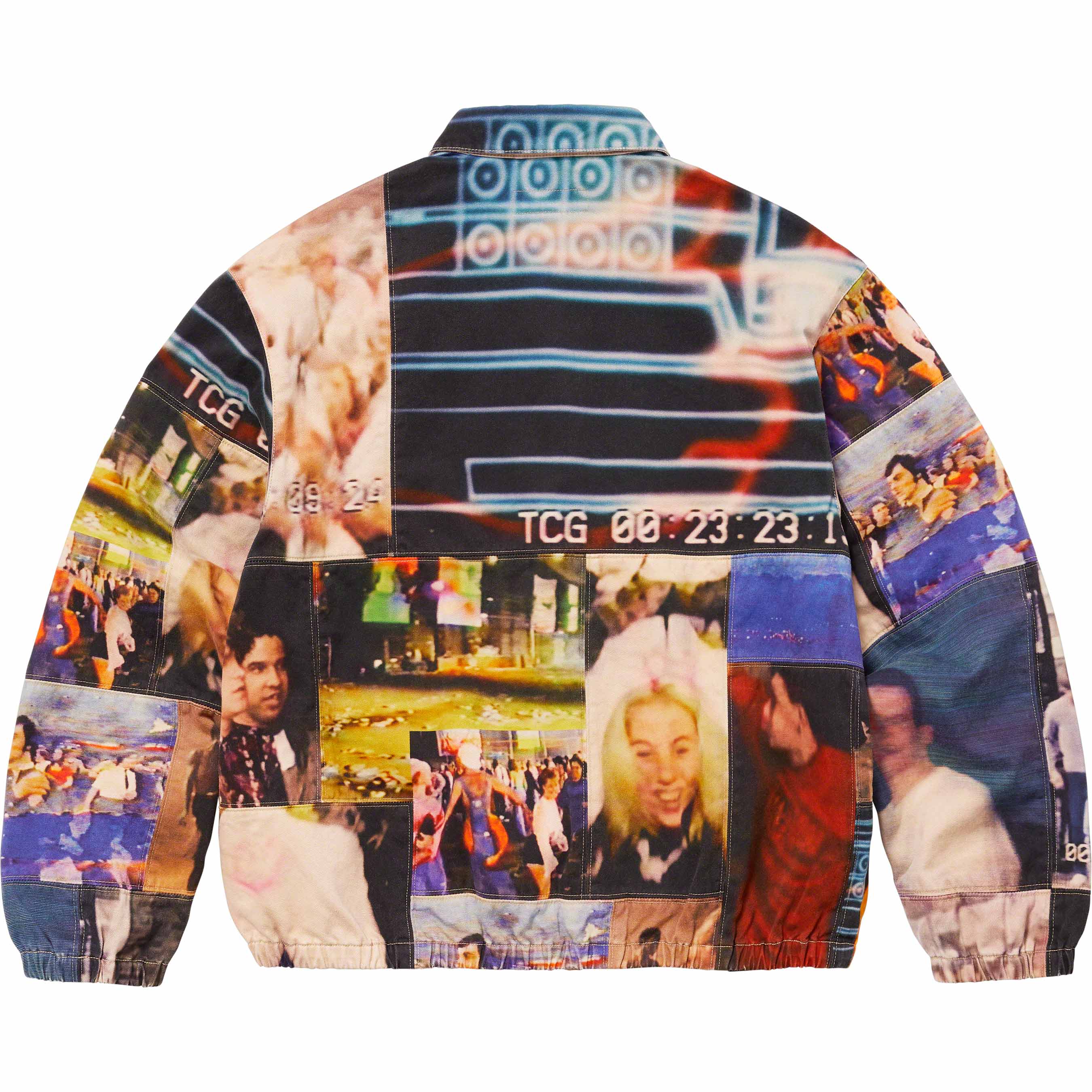 Hardcore Patchwork Harrington Jacket