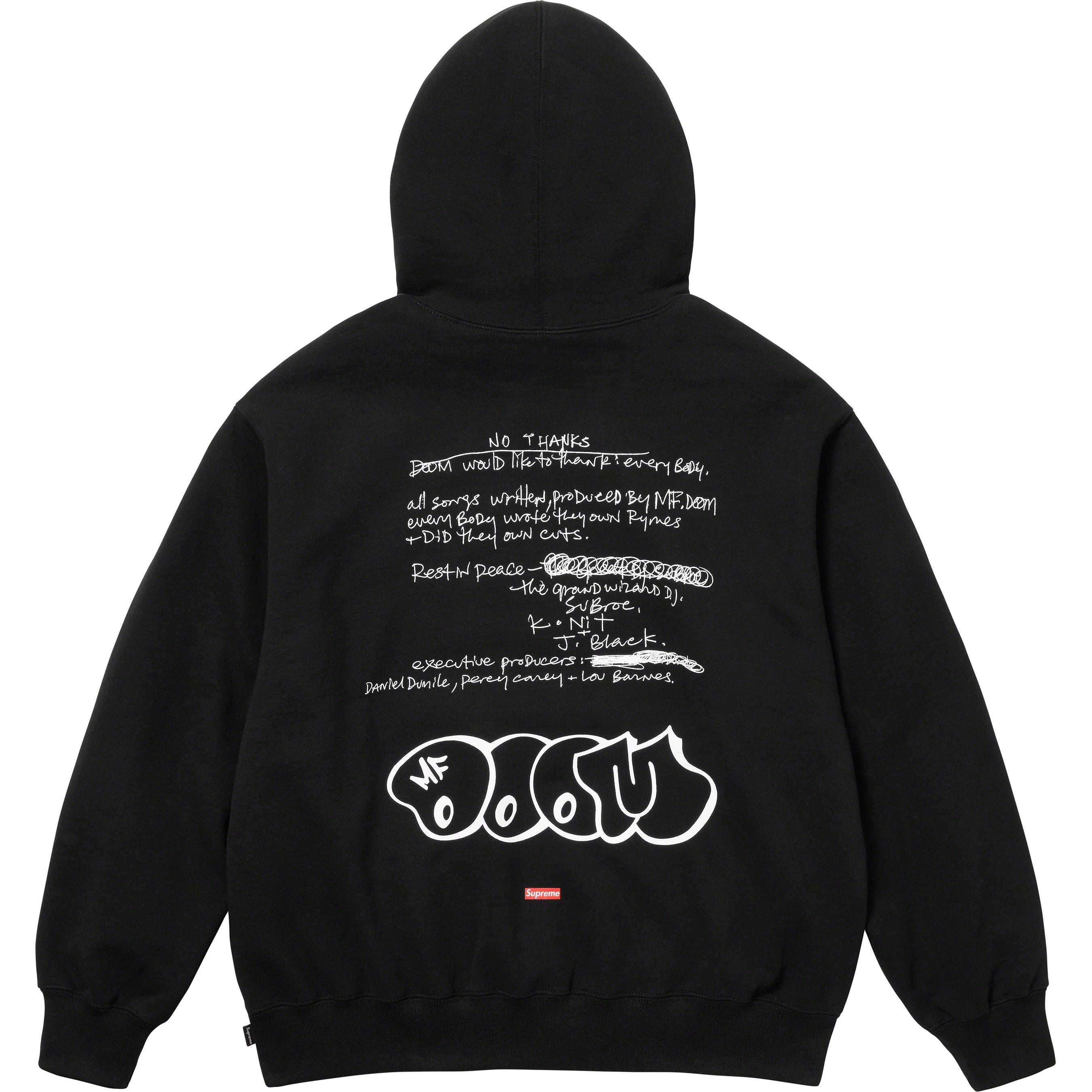 MF DOOM Hooded Sweatshirt