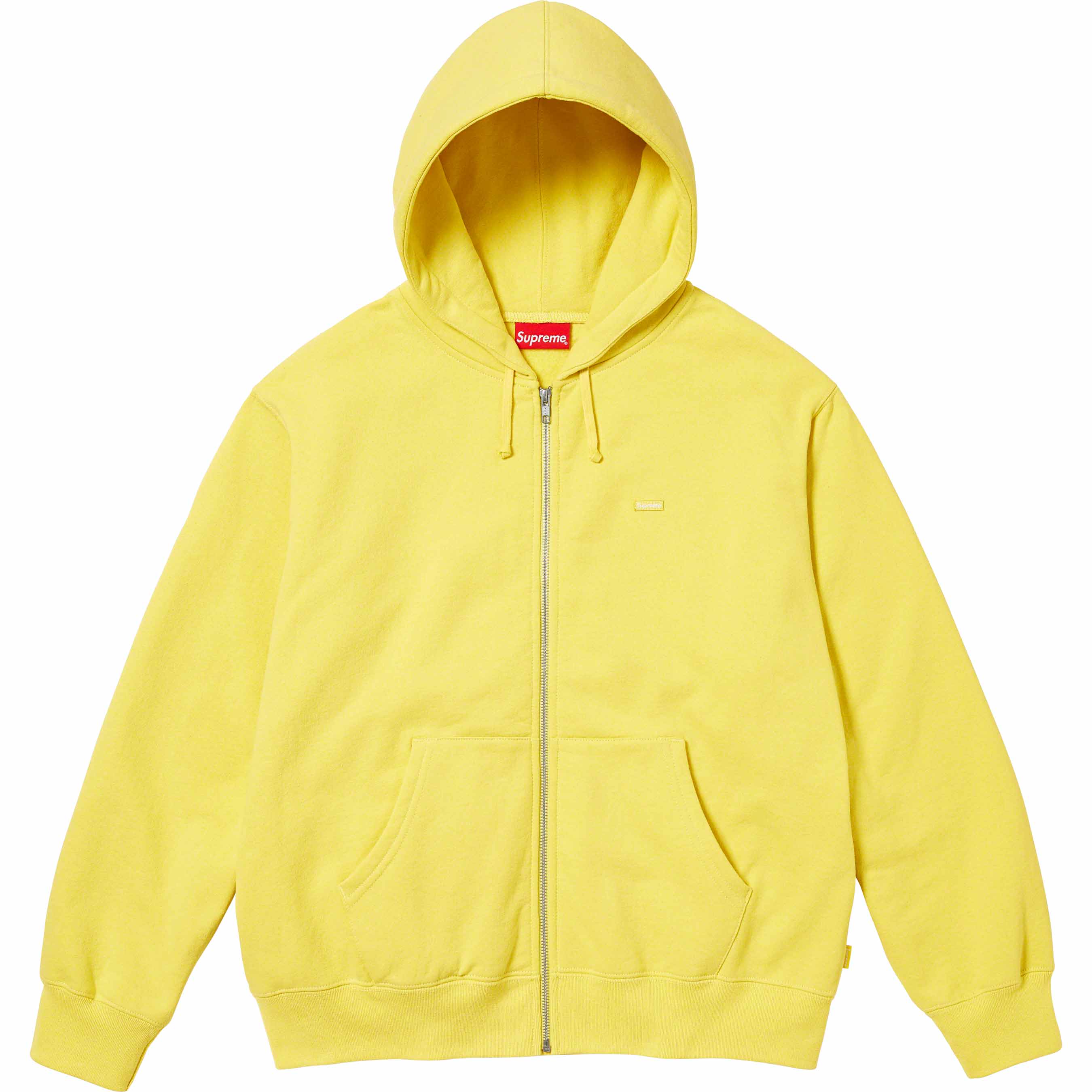 Small Box Zip Up Hooded Sweatshirt