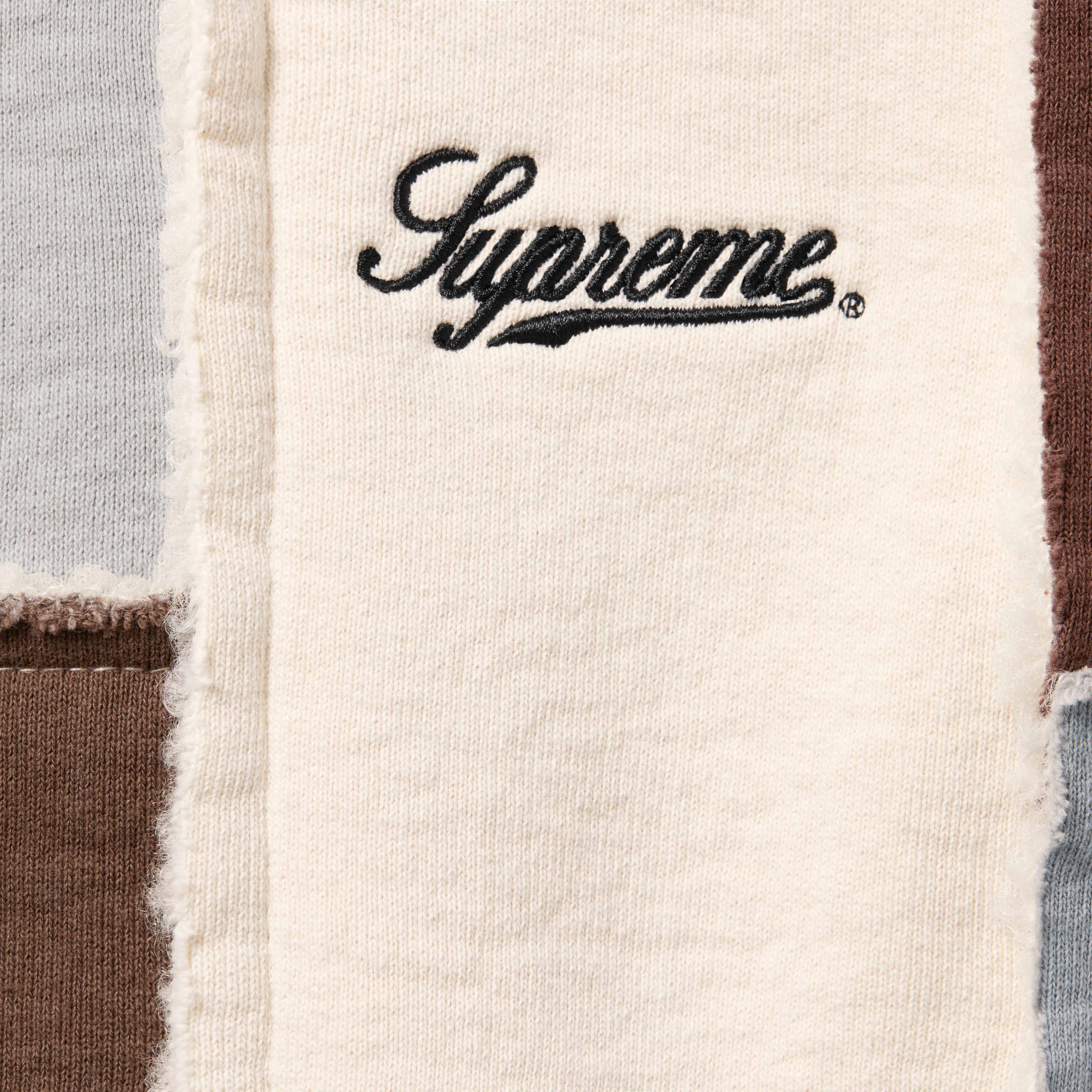 Faux Shearling Zip Up Hooded Sweatshirt