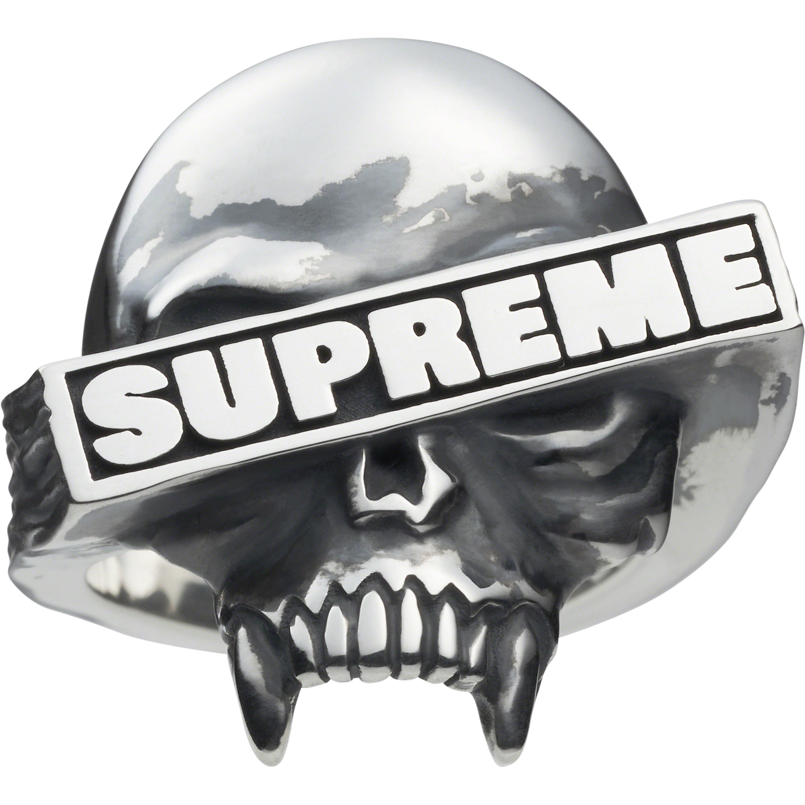 Supreme®/Bounty Hunter Silver Ring