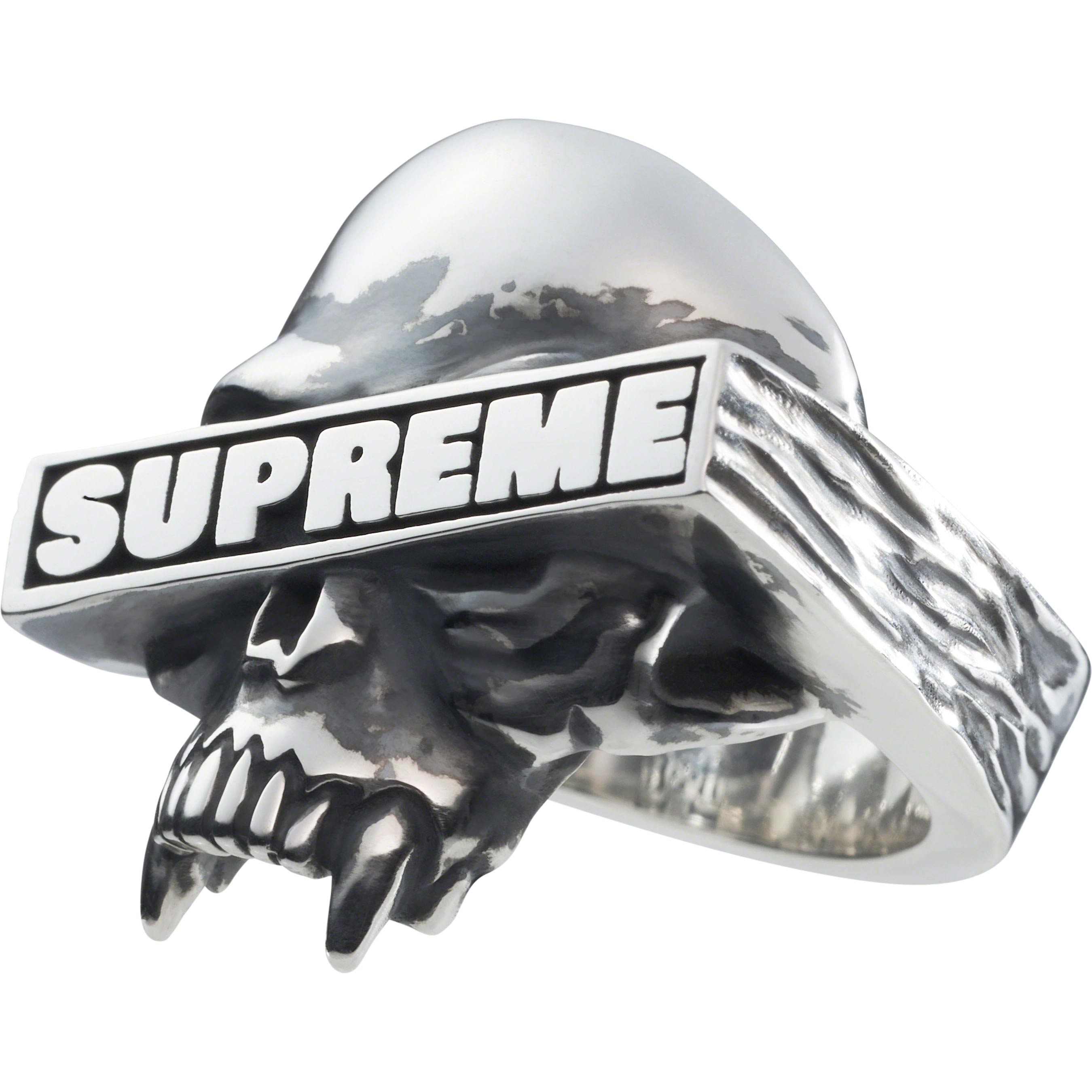 Supreme®/Bounty Hunter Silver Ring