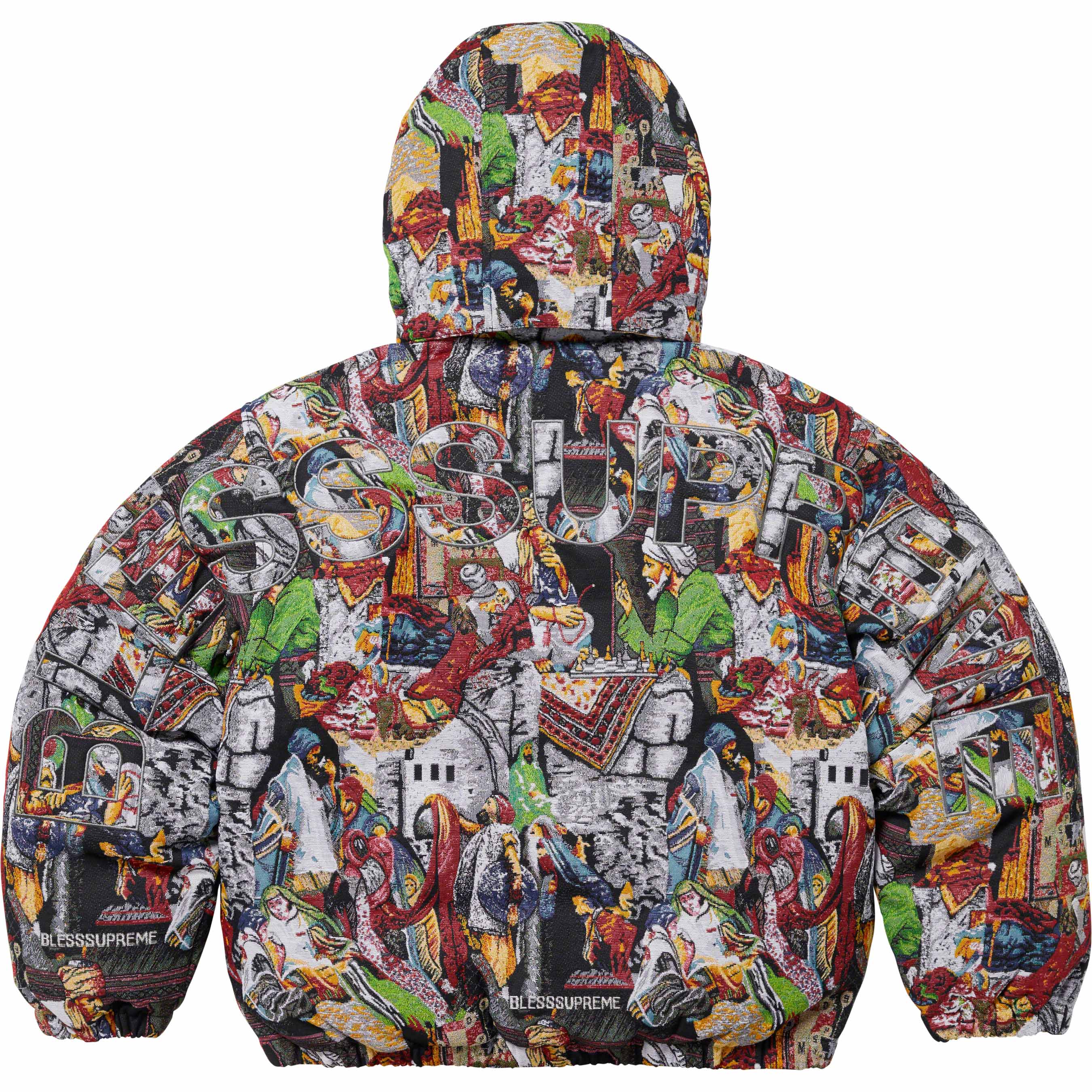 Supreme®/BLESS Tapestry Down Puffer Jacket