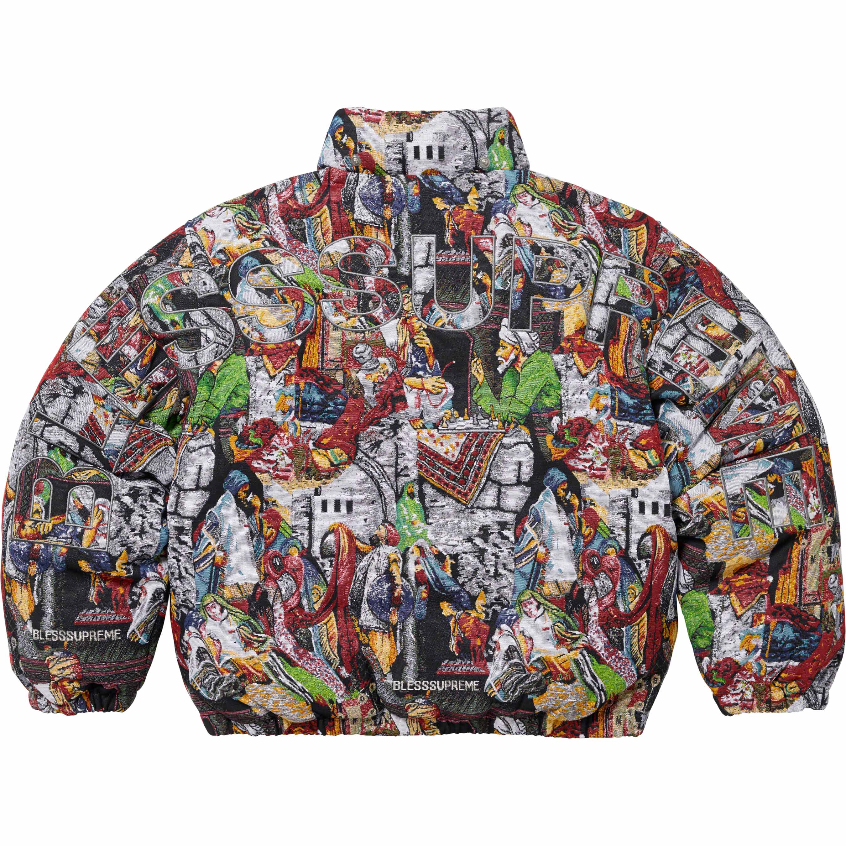 Supreme®/BLESS Tapestry Down Puffer Jacket