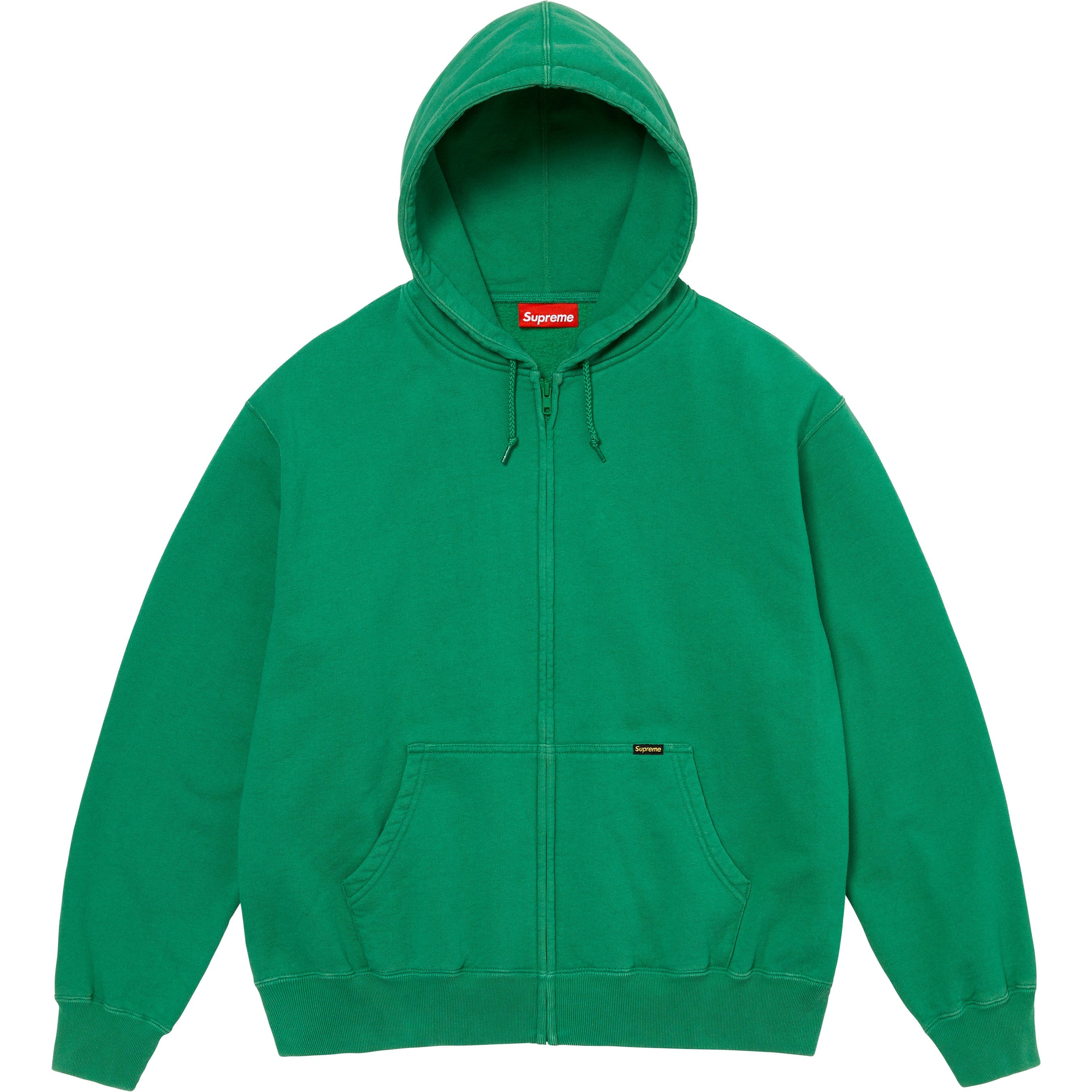 Work Zip Up Hooded Sweatshirt