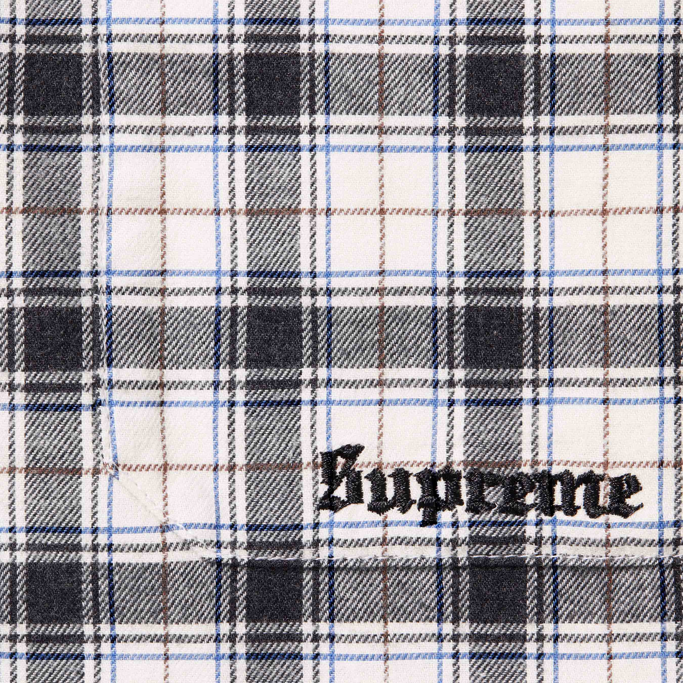 Fur Trim Flannel Hooded Shirt