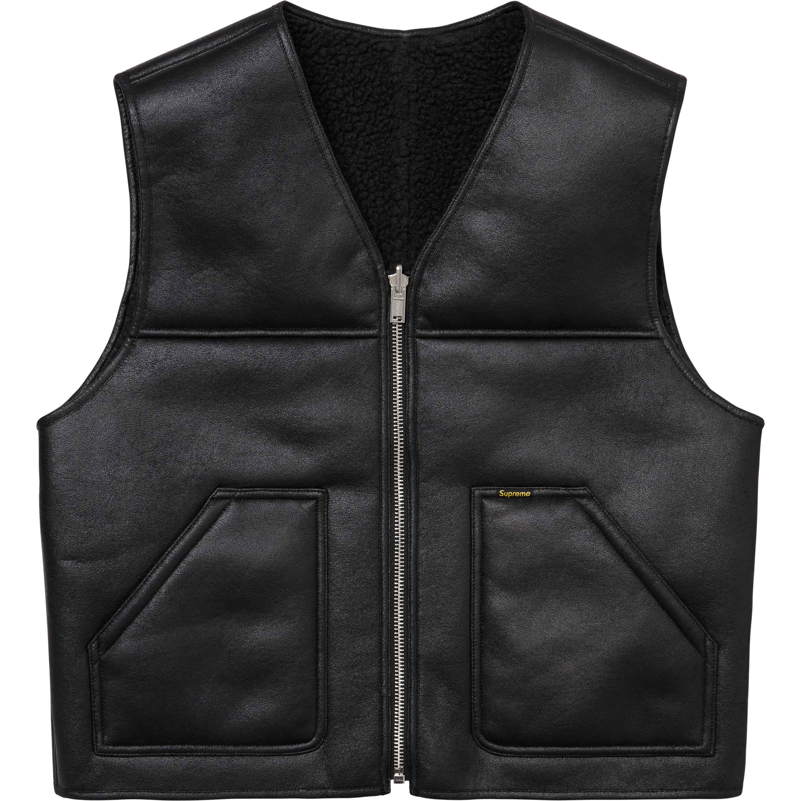 Reversible Faux Shearling Vest