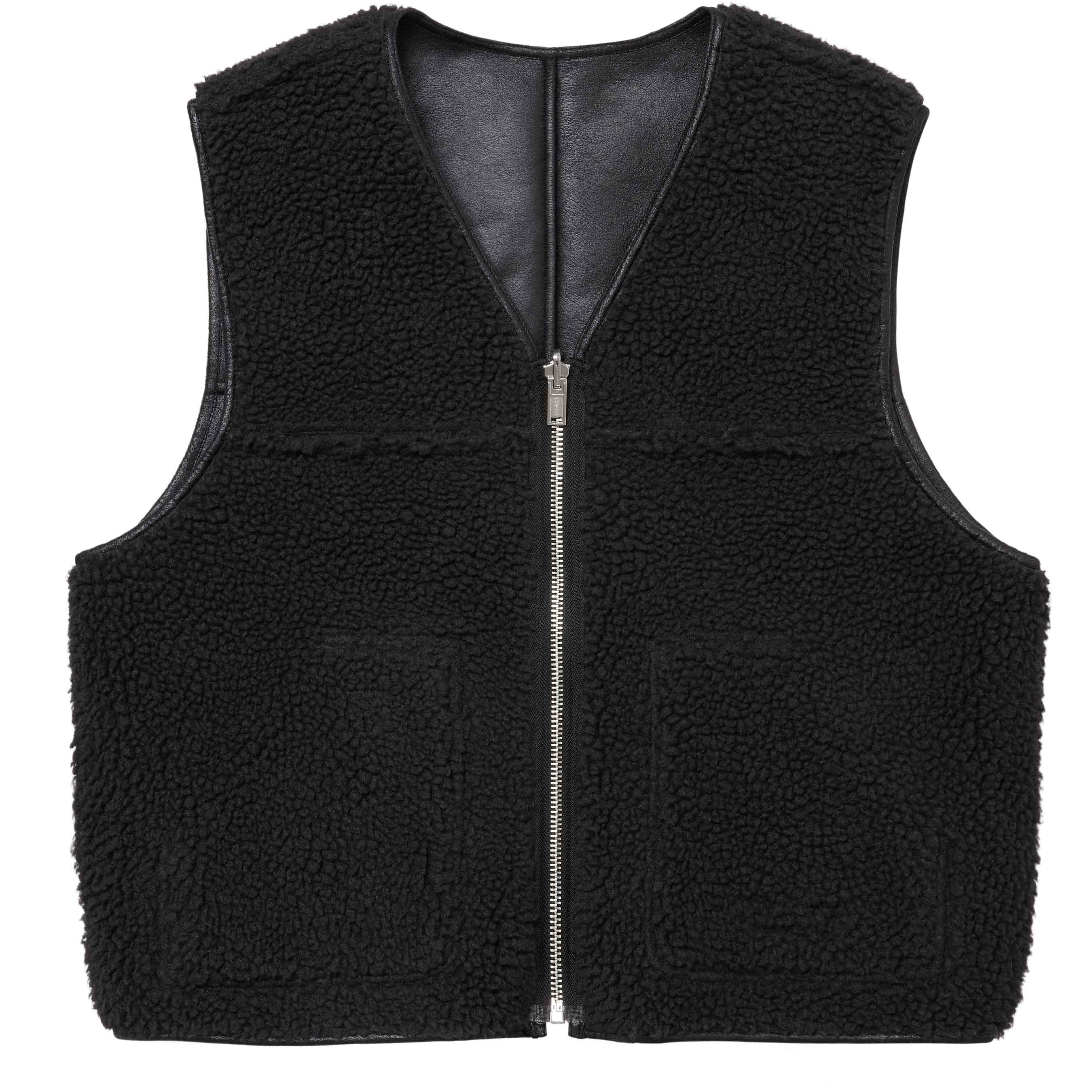 Reversible Faux Shearling Vest