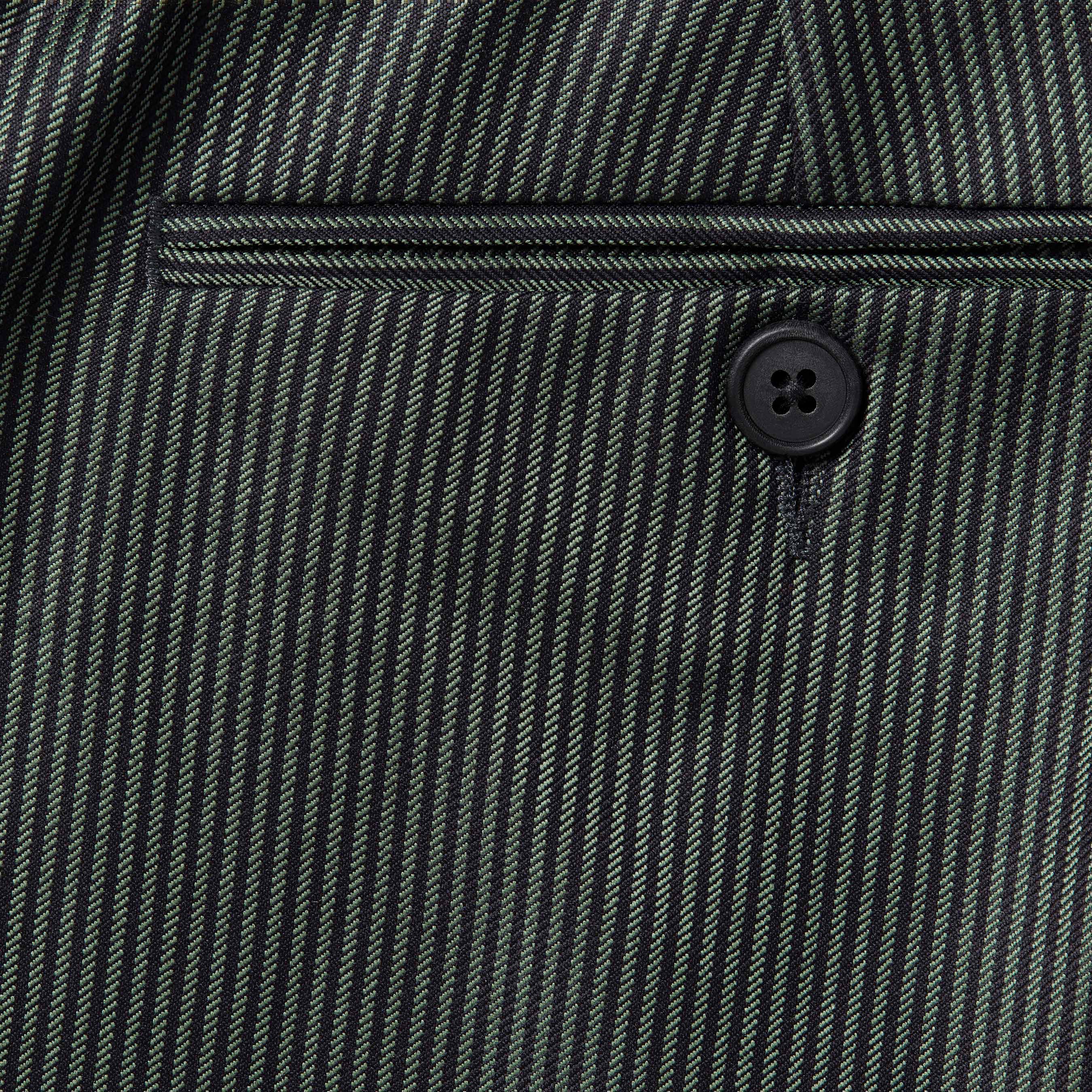 Striped Wool Trouser
