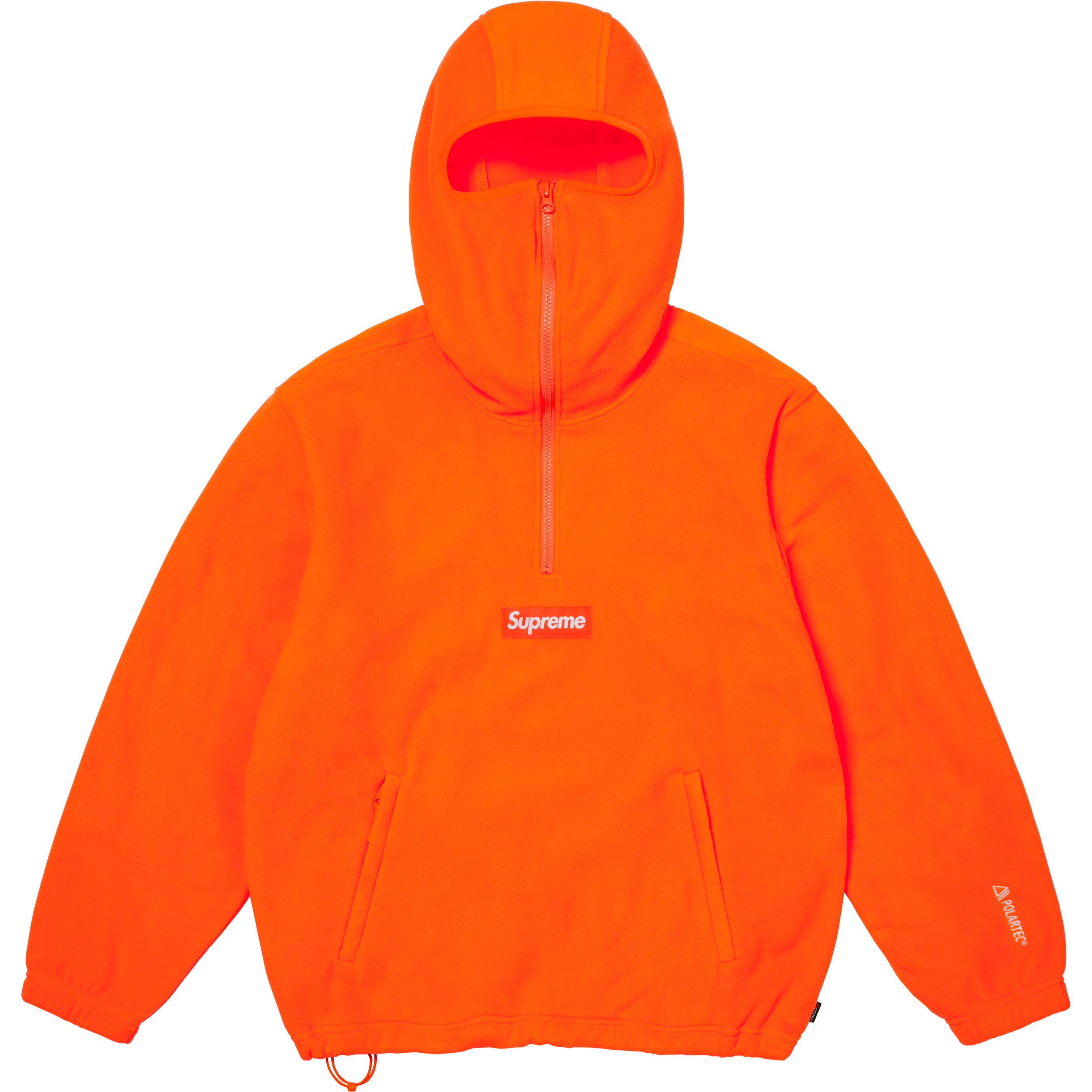Polartec® Facemask Half Zip Hooded Sweatshirt