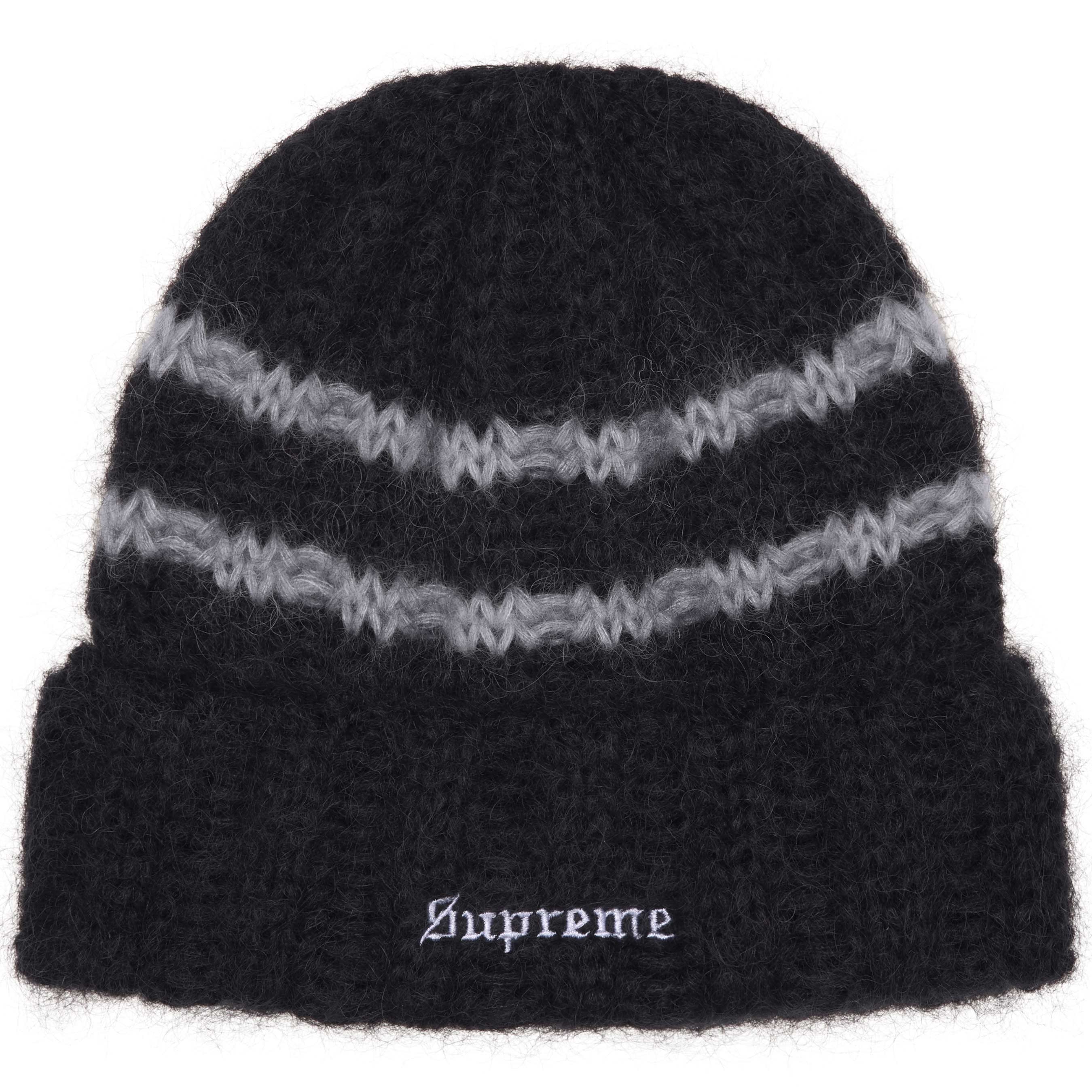 Brushed Stripe Beanie