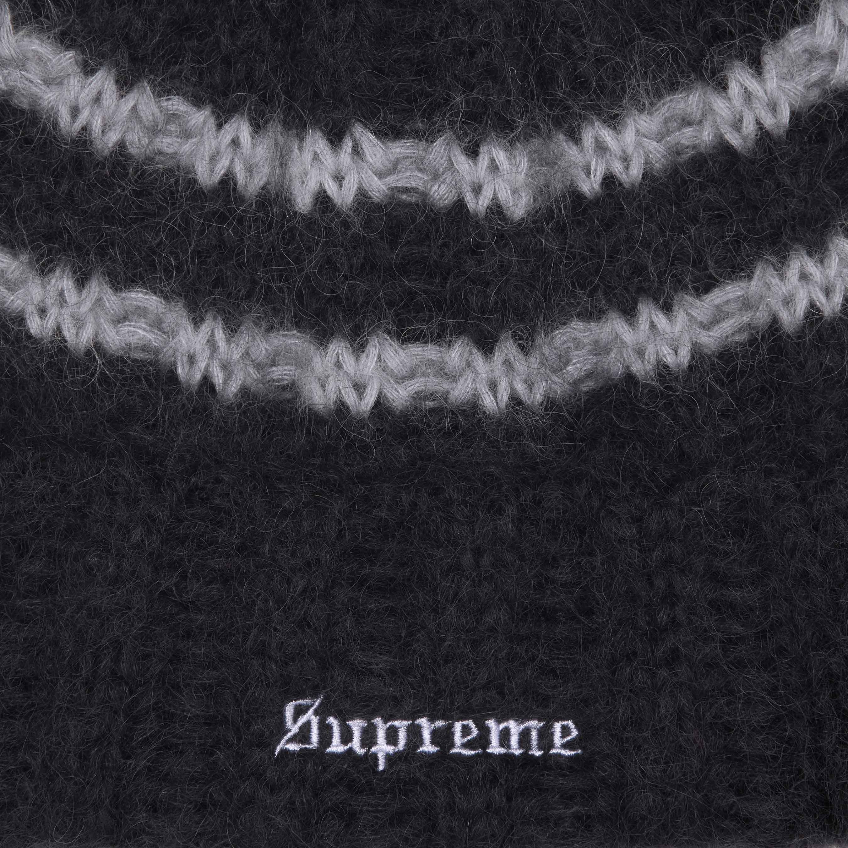 Brushed Stripe Beanie