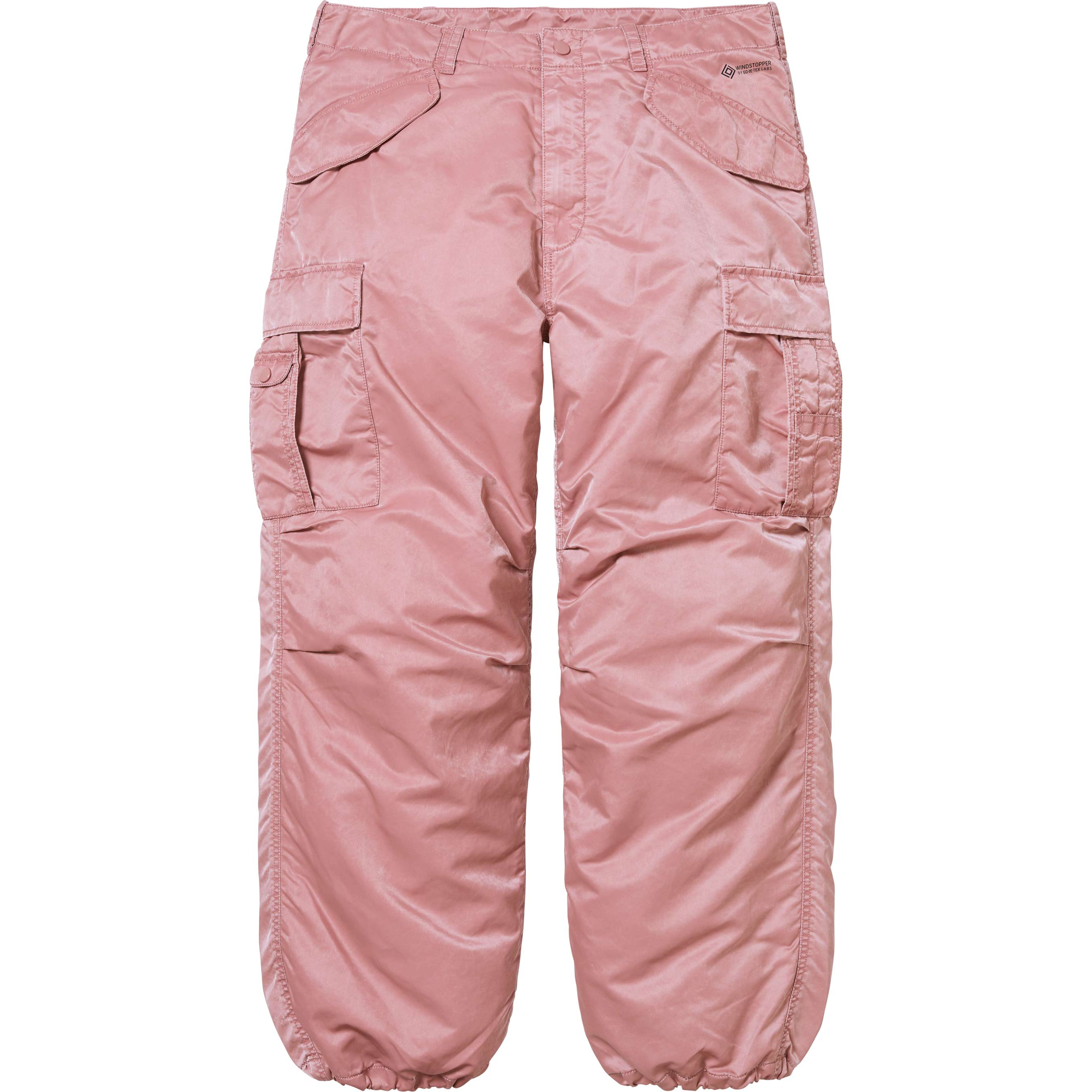Washed Flight Satin Cargo Pant