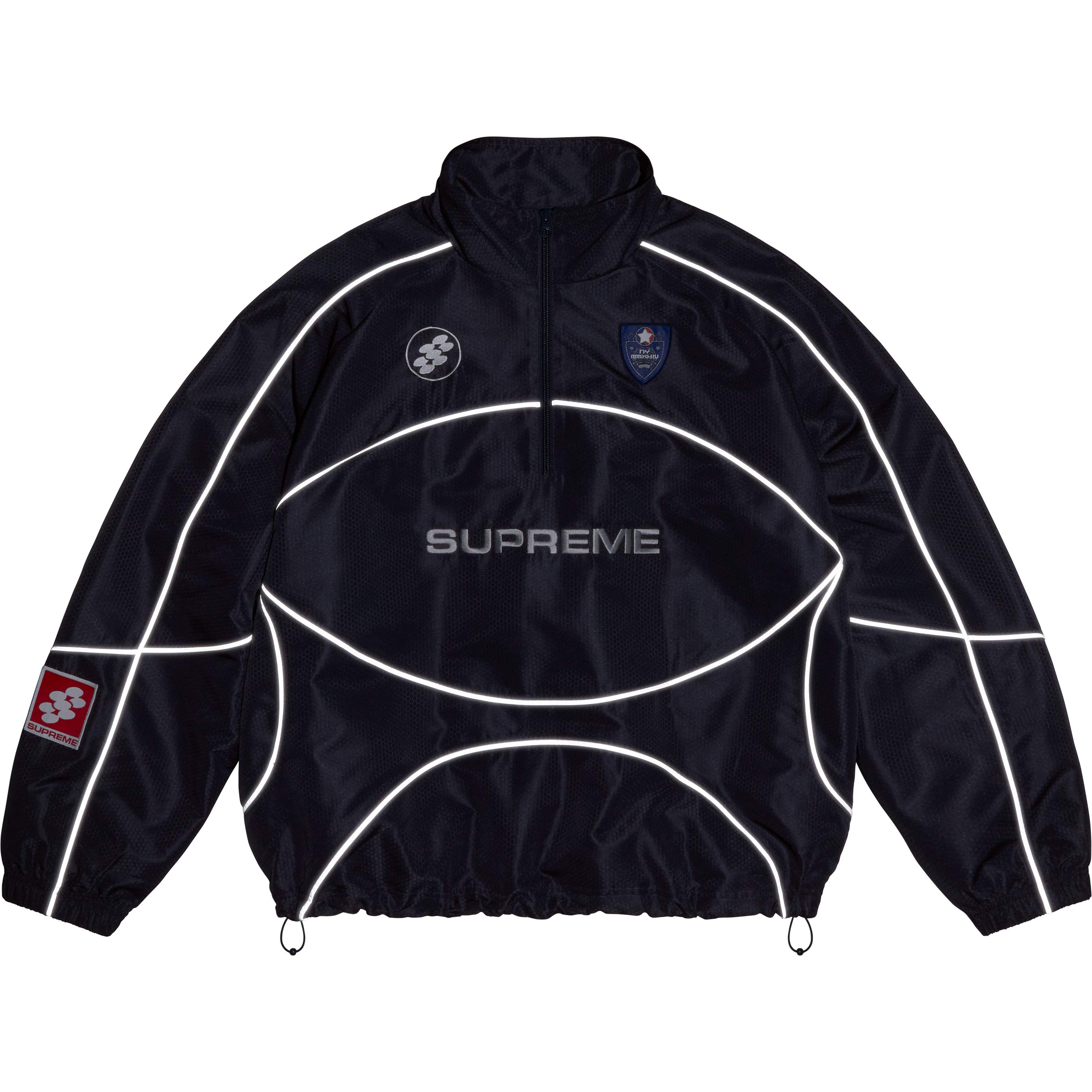 Reflective Piping Pullover