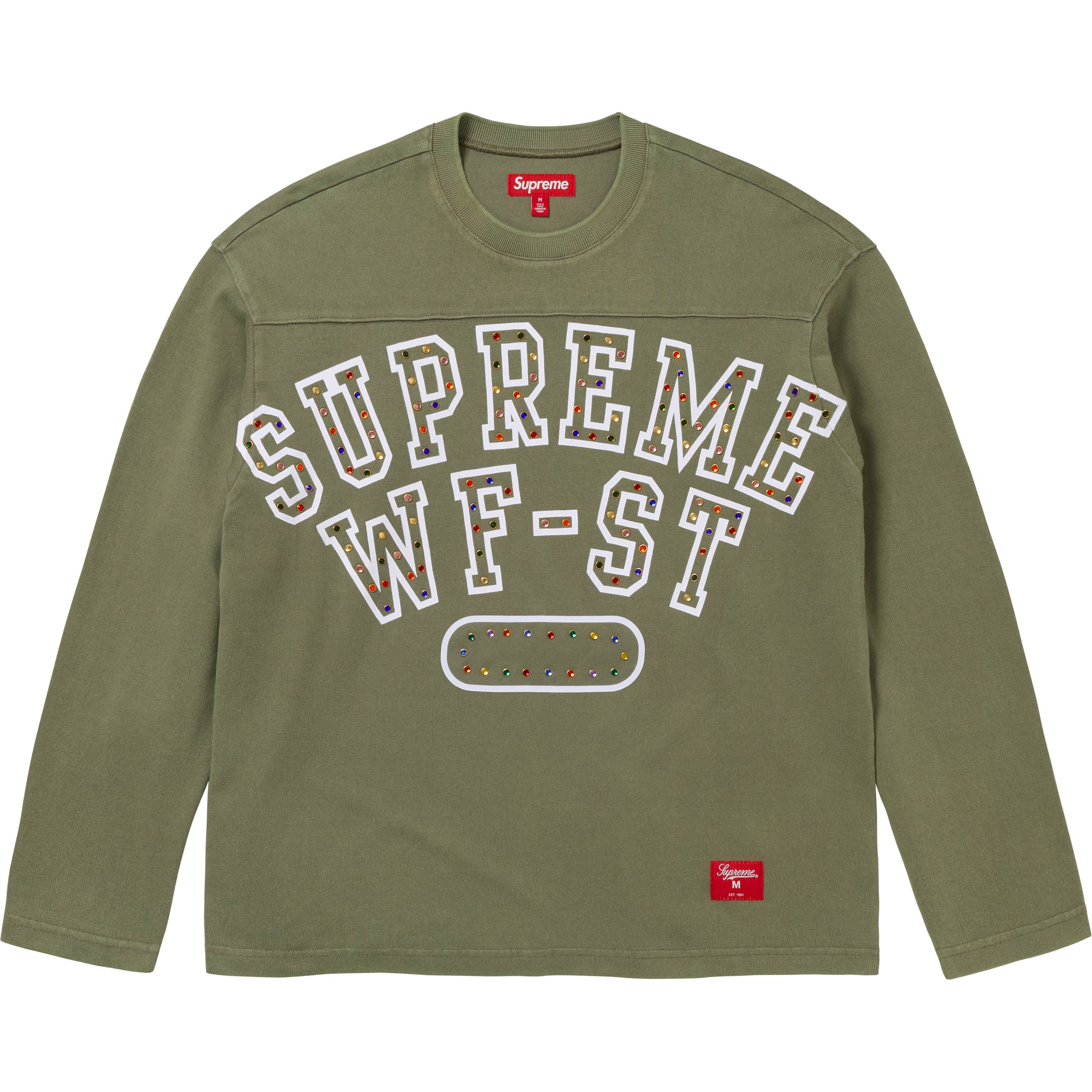 Athletic Studded L/S Top