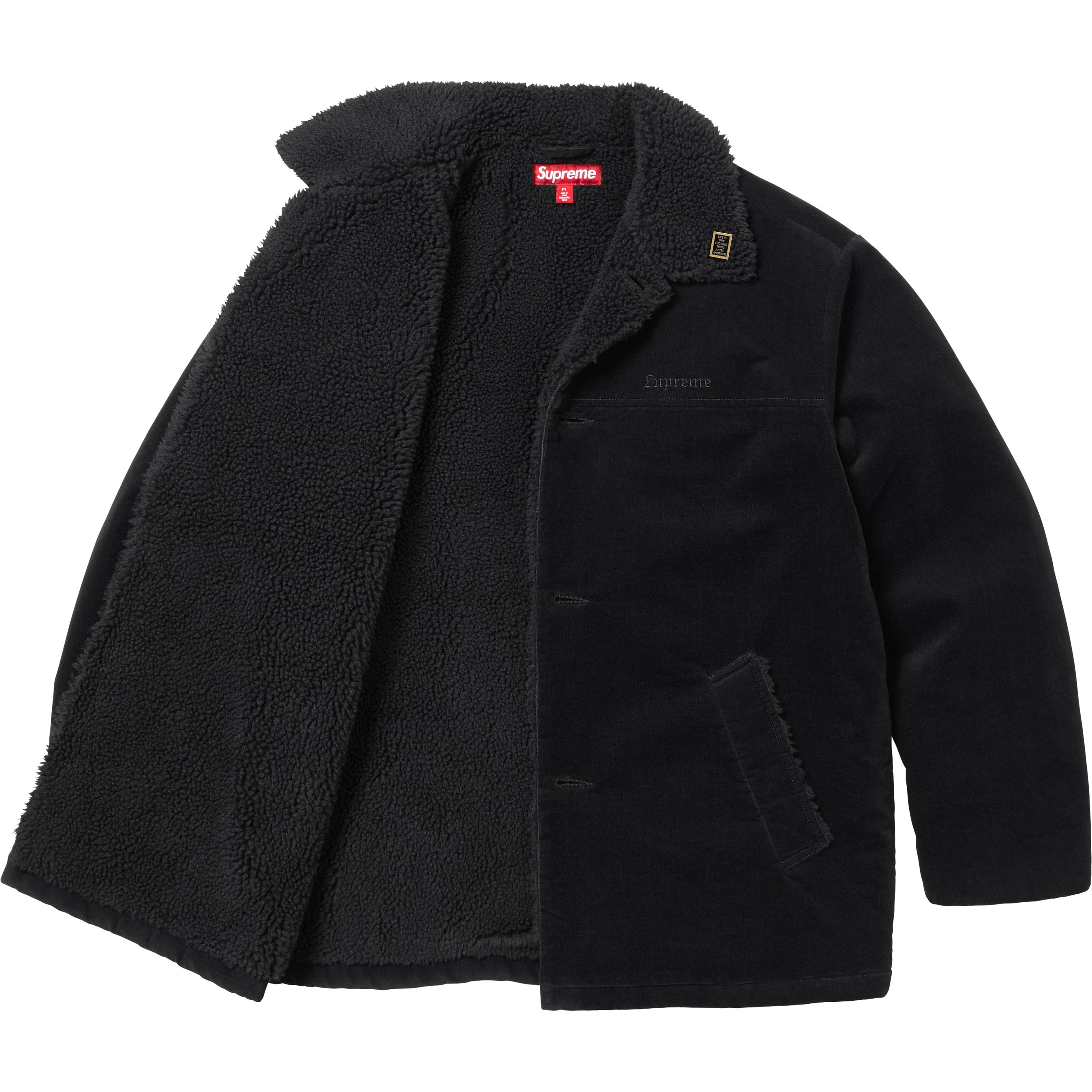 Kindermann Uncut Corduroy Car Coat