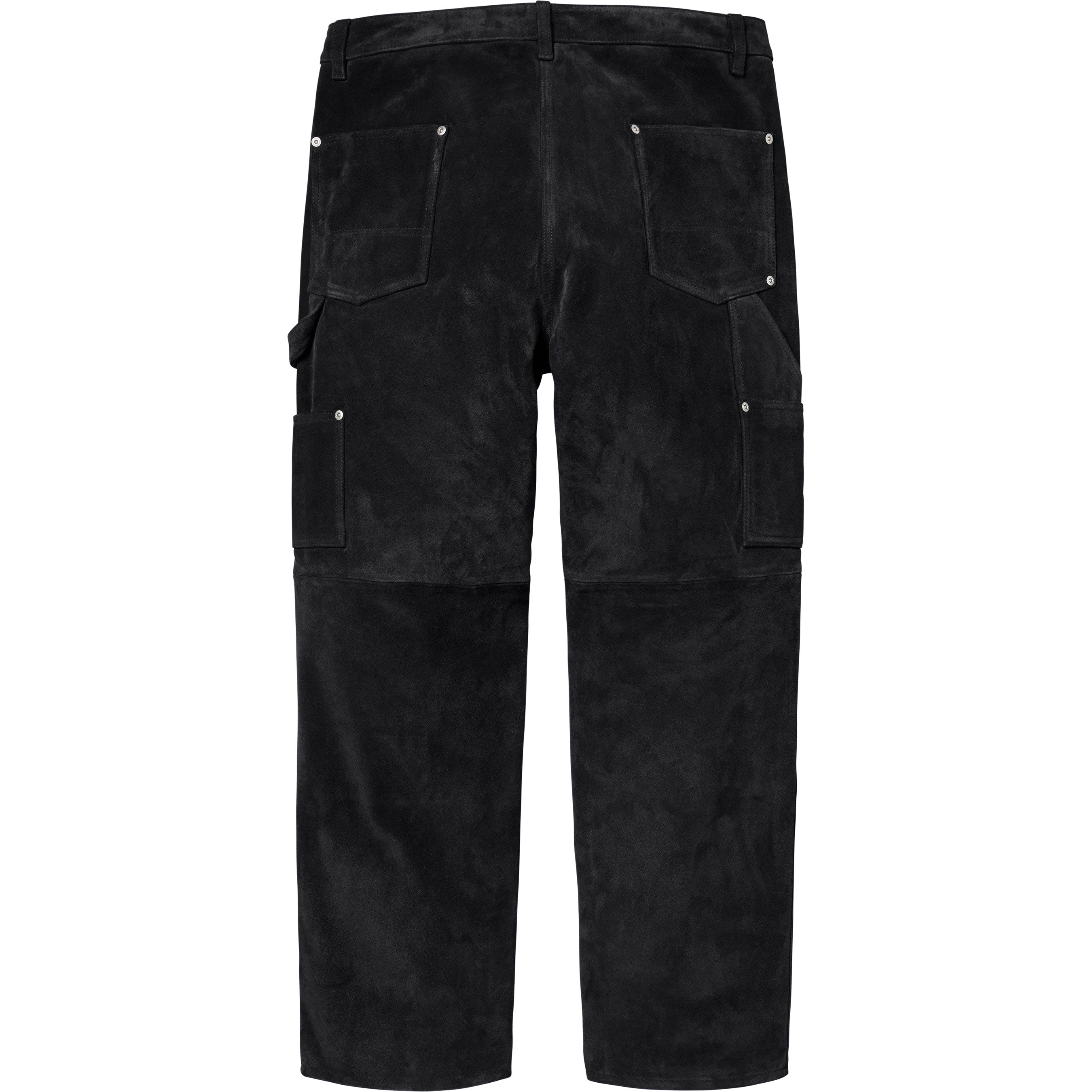 Suede Double Knee Painter Pant