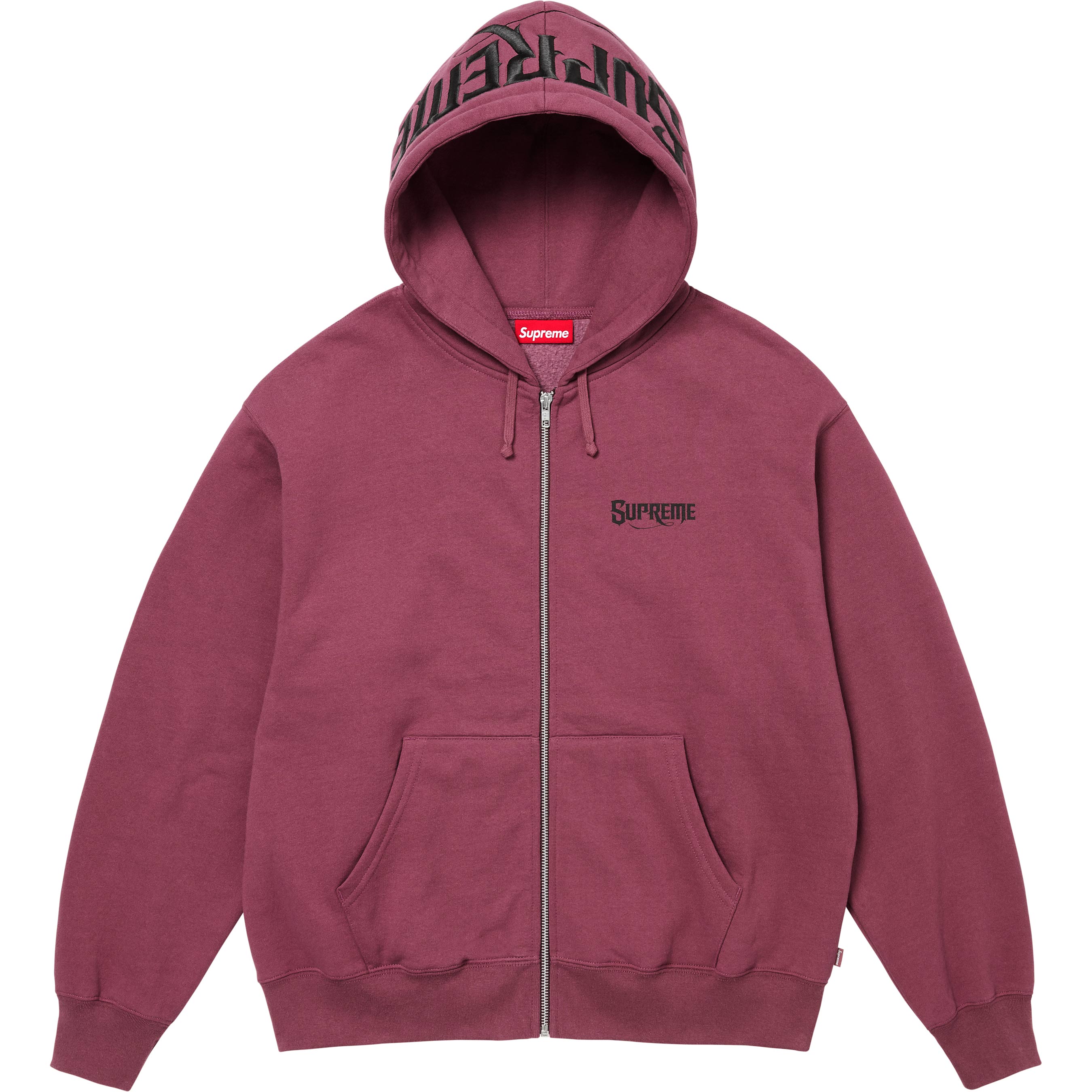 Mister Cartoon Zip Up Hooded Sweatshirt