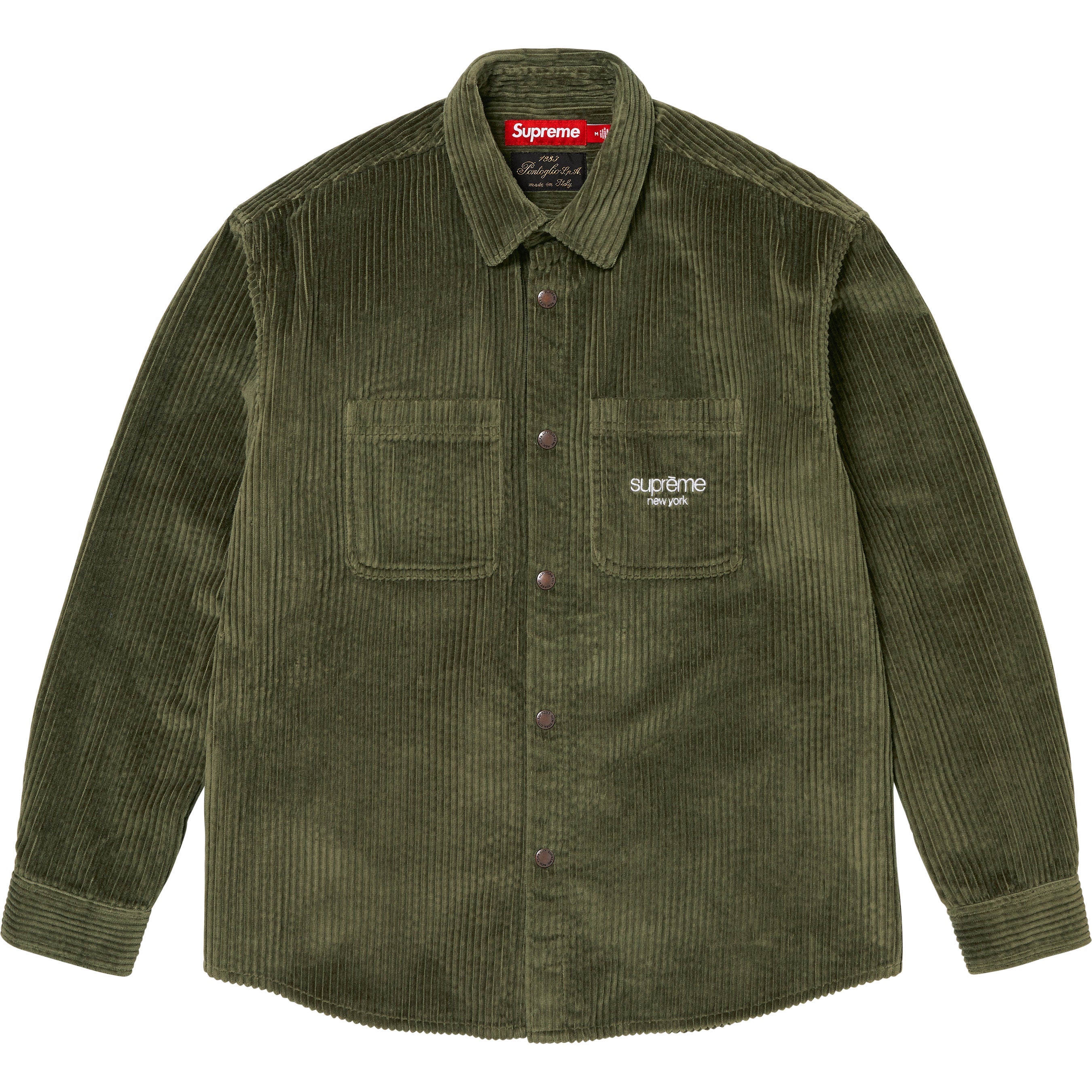 Wide Wale Corduroy Snap Shirt