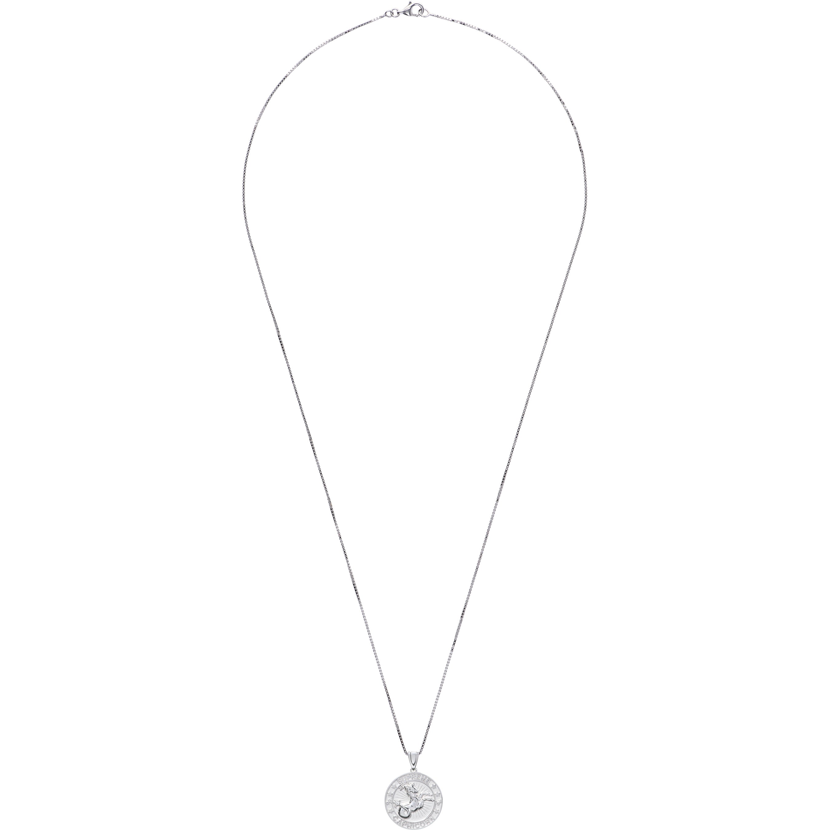 Supreme®/Jacob&Co Sterling Silver Zodiac Pendant