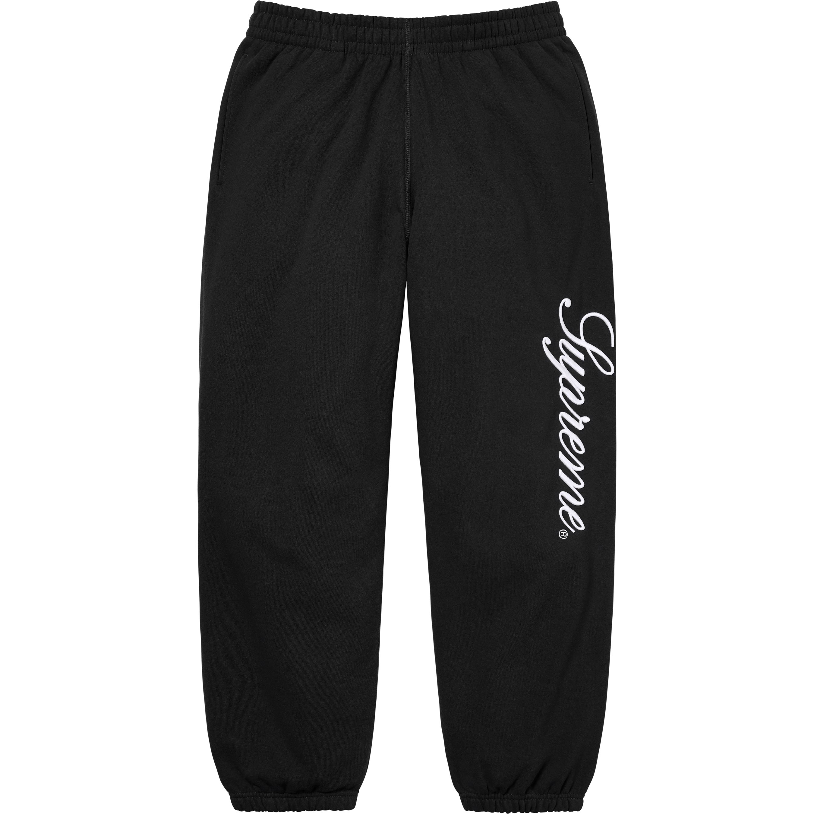 Embroidered Script Sweatpant