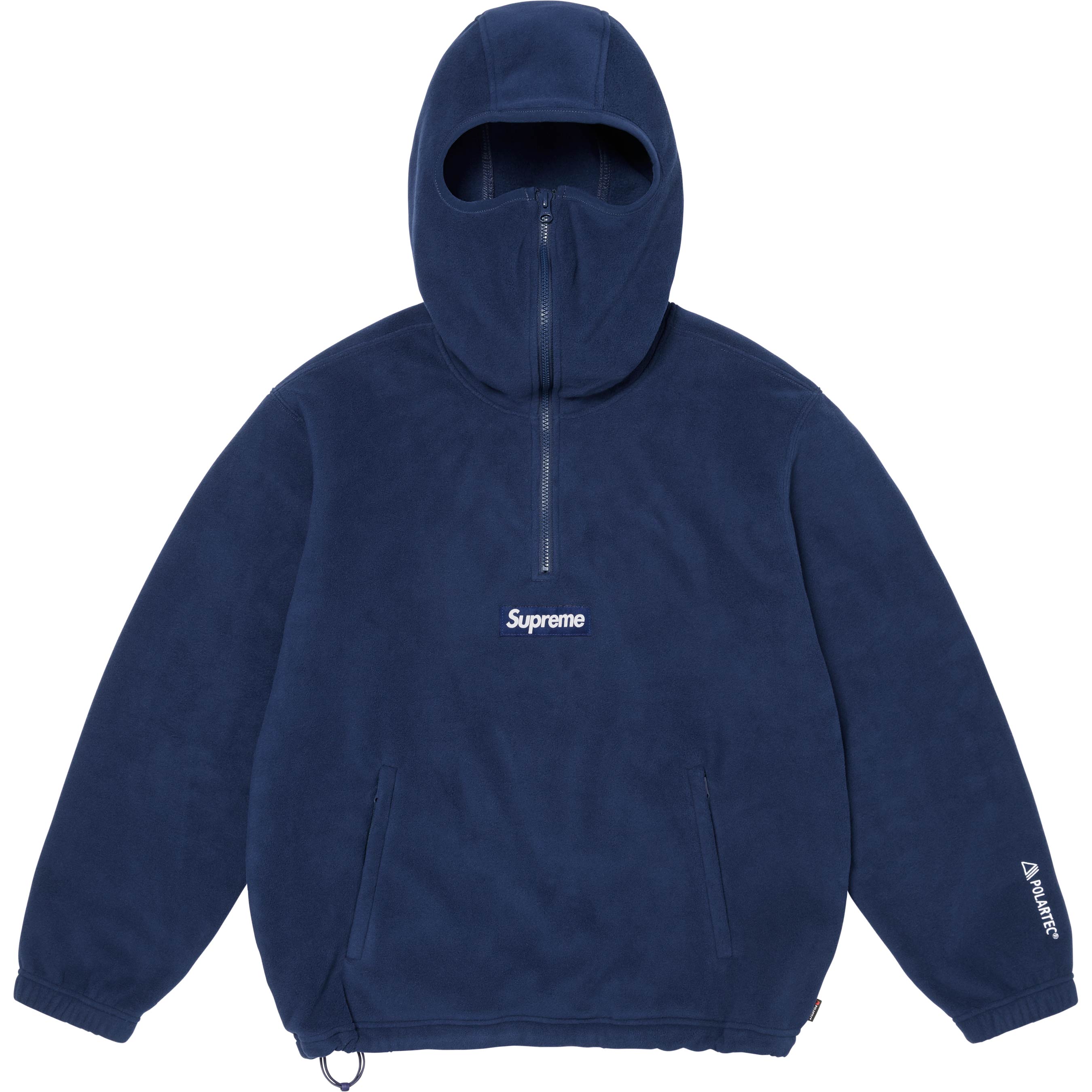 Polartec® Facemask Half Zip Hooded Sweatshirt