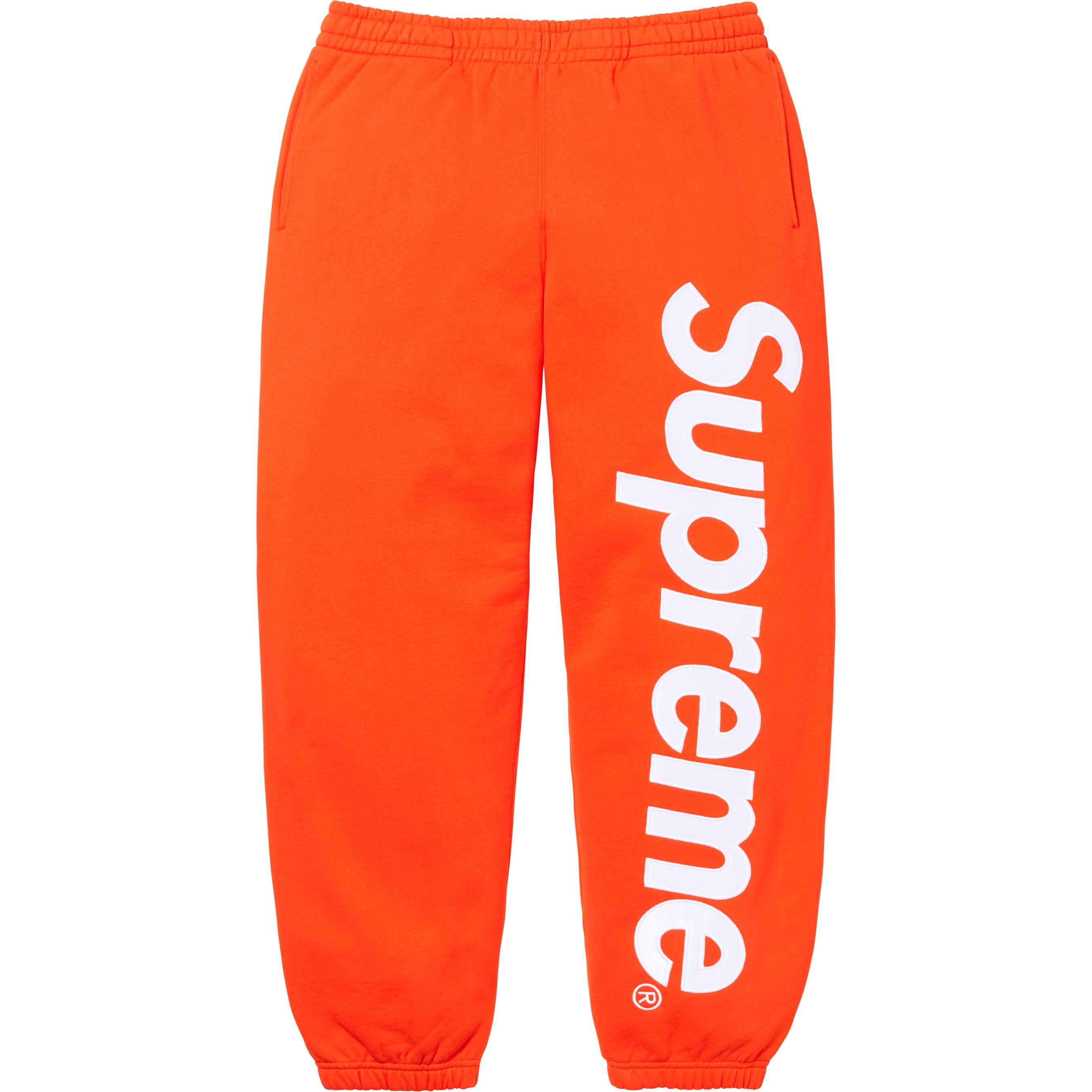 Satin Appliqué Sweatpant
