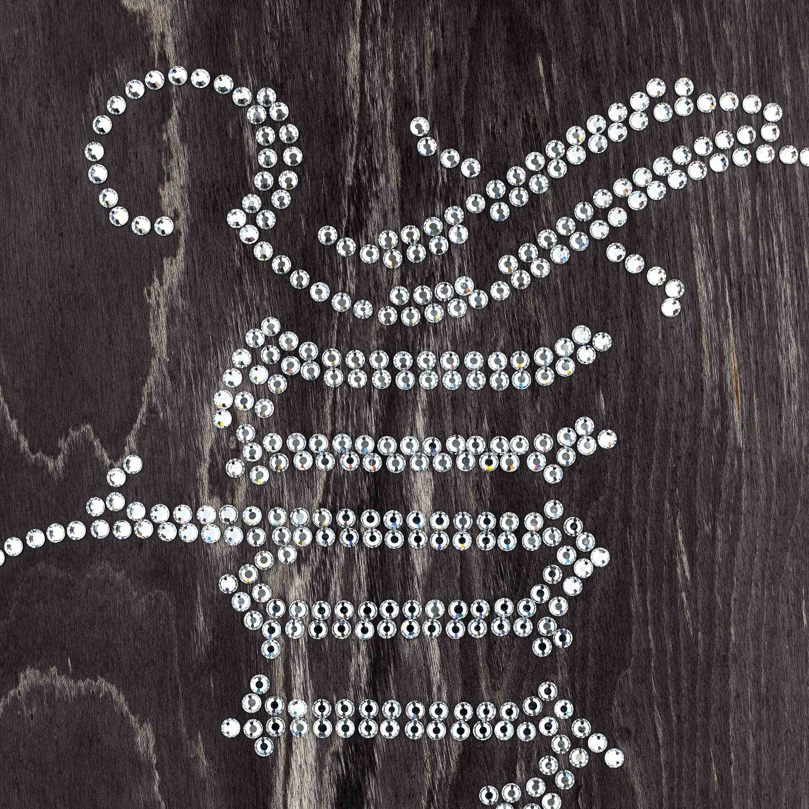 Rhinestone Skateboard