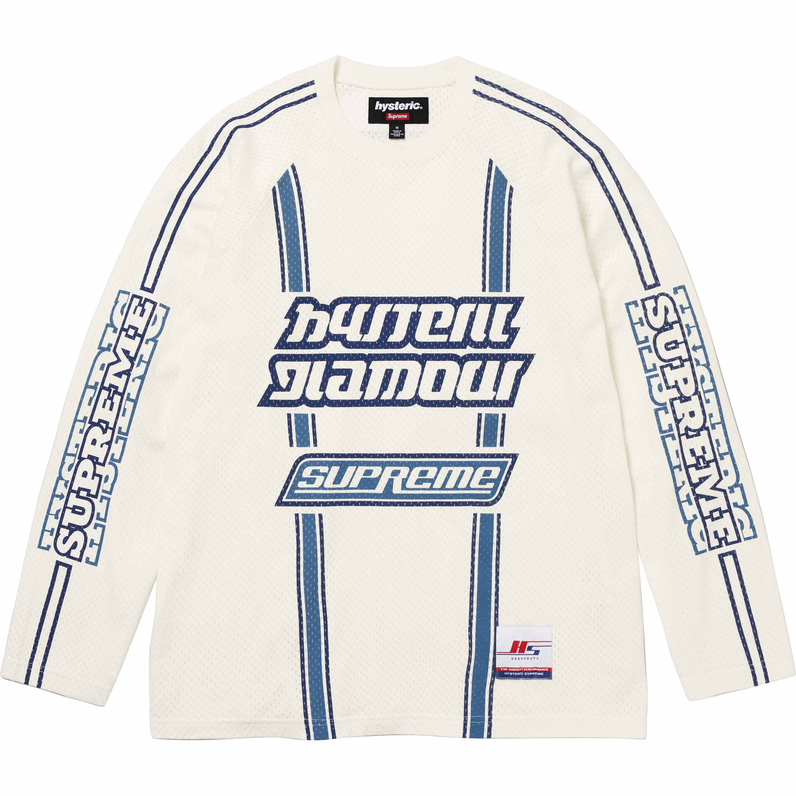 Supreme®/HYSTERIC GLAMOUR Mesh L/S Top