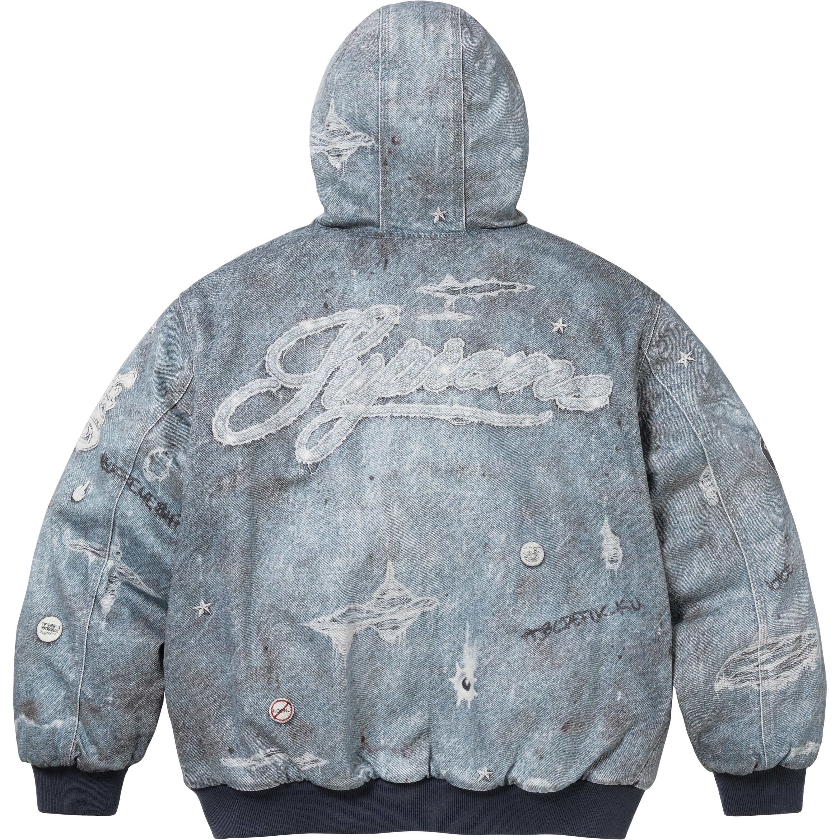 HJR Trompe L'oeil Hooded Work Jacket