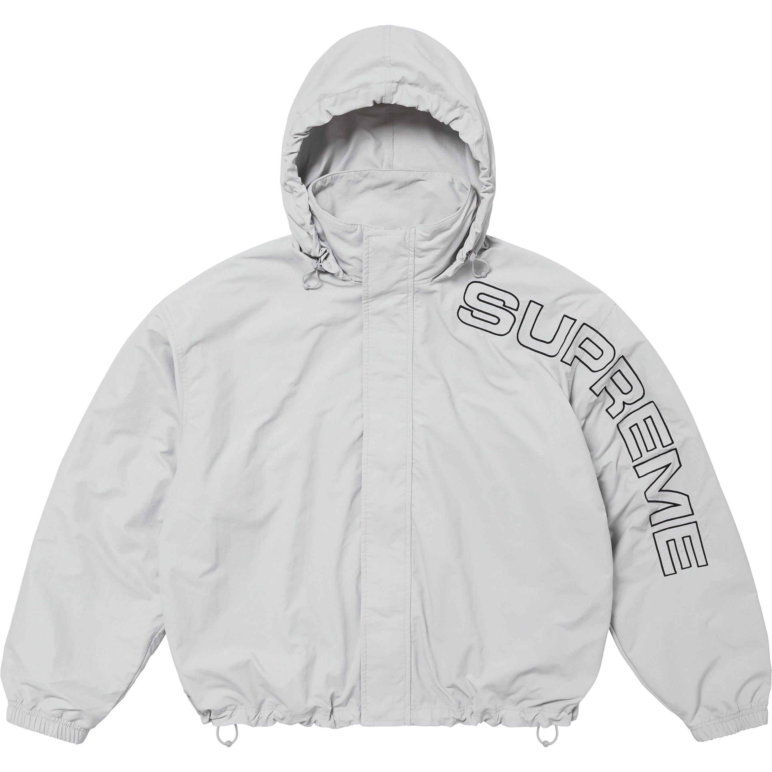 Spellout Embroidered Track Jacket