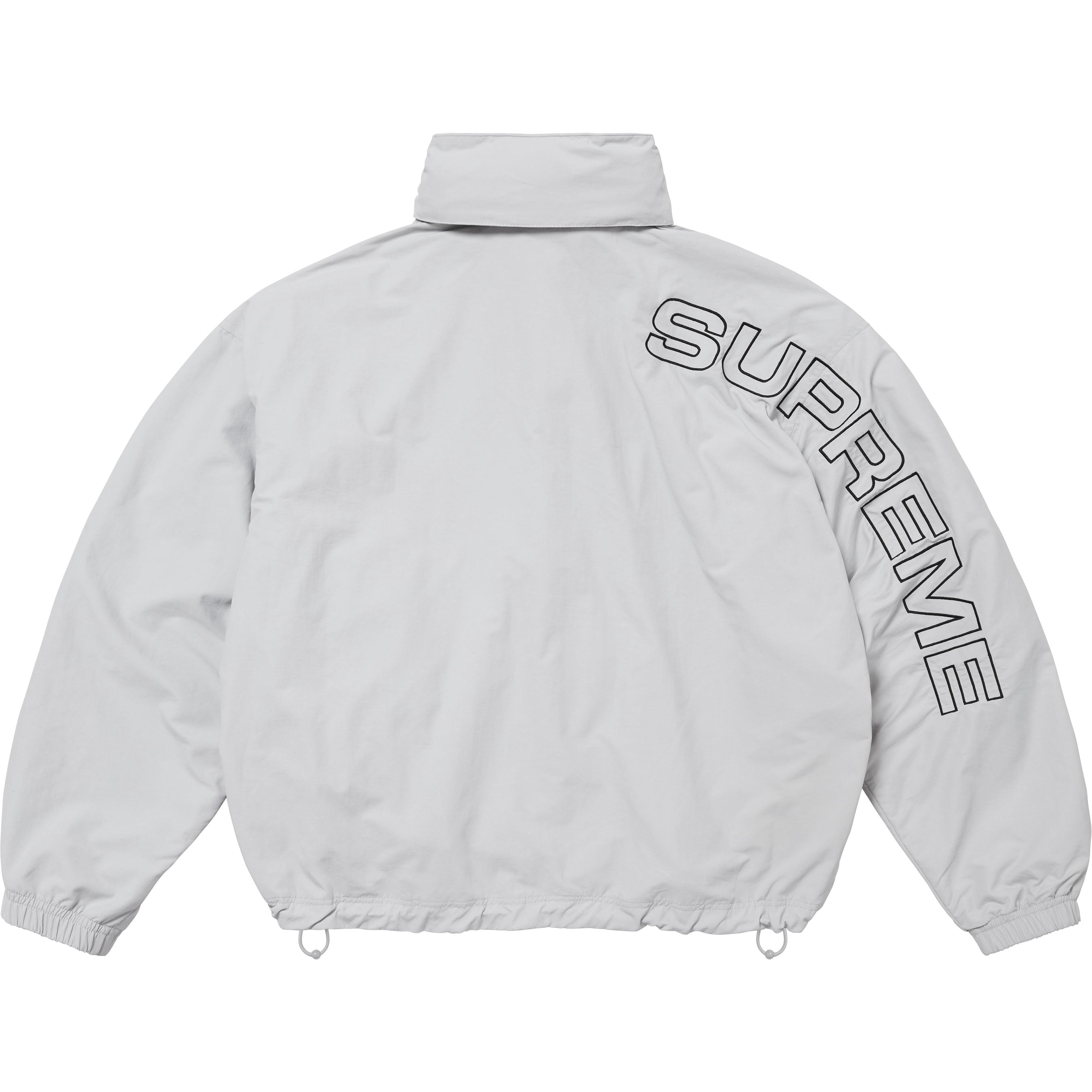 Spellout Embroidered Track Jacket