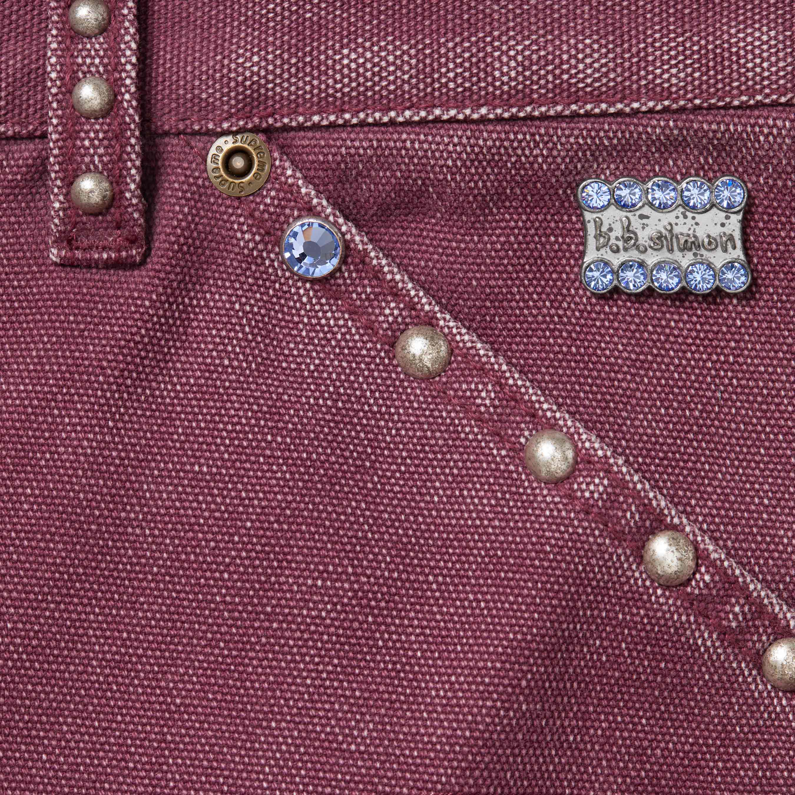 Supreme®/b.b. Simon® Studded Double Knee Painter Pant