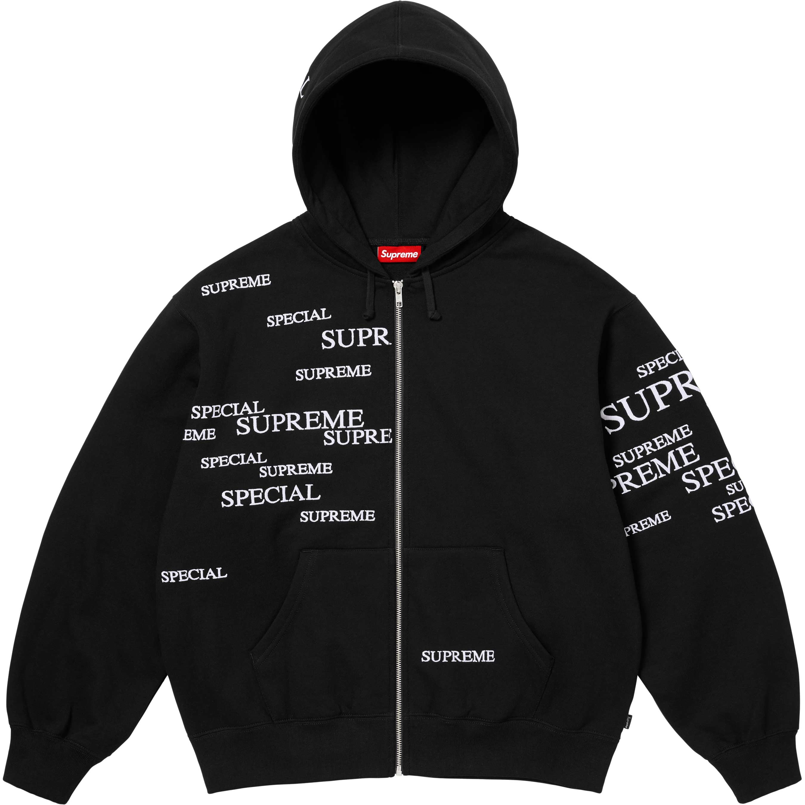 Special Zip Up Hooded Sweatshirt