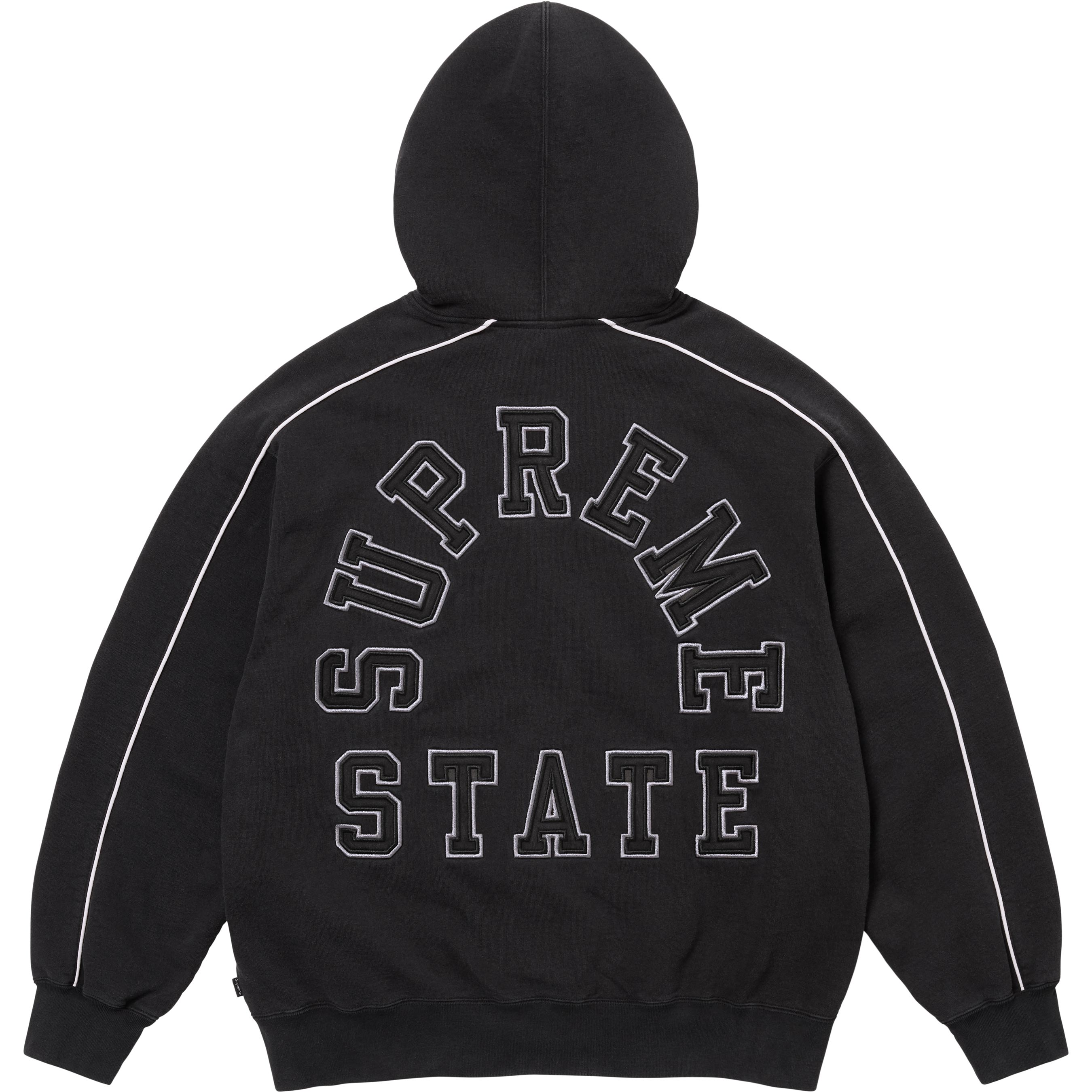 State Zip Up Hooded Sweatshirt