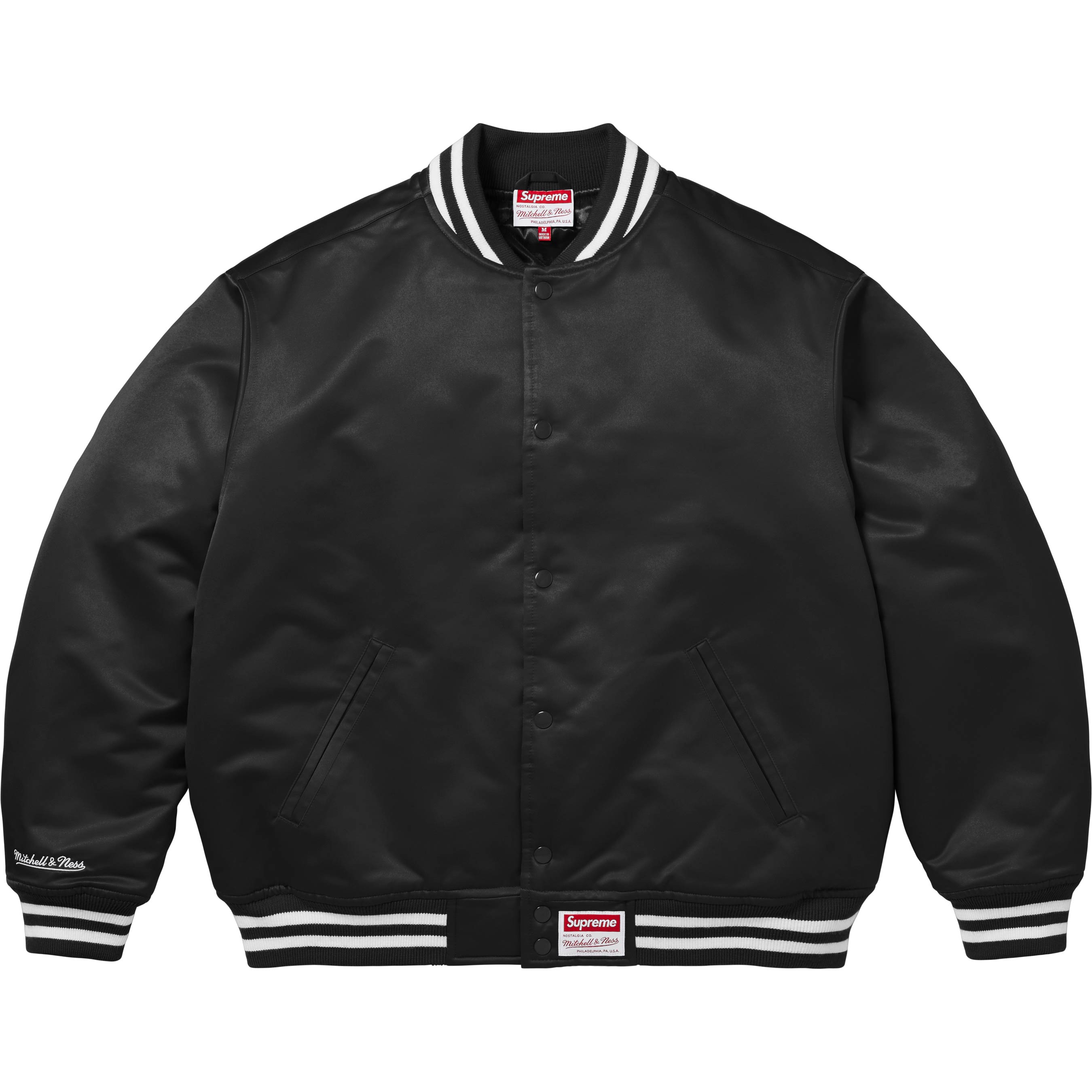 Supreme®/Mitchell & Ness Satin Varsity Jacket